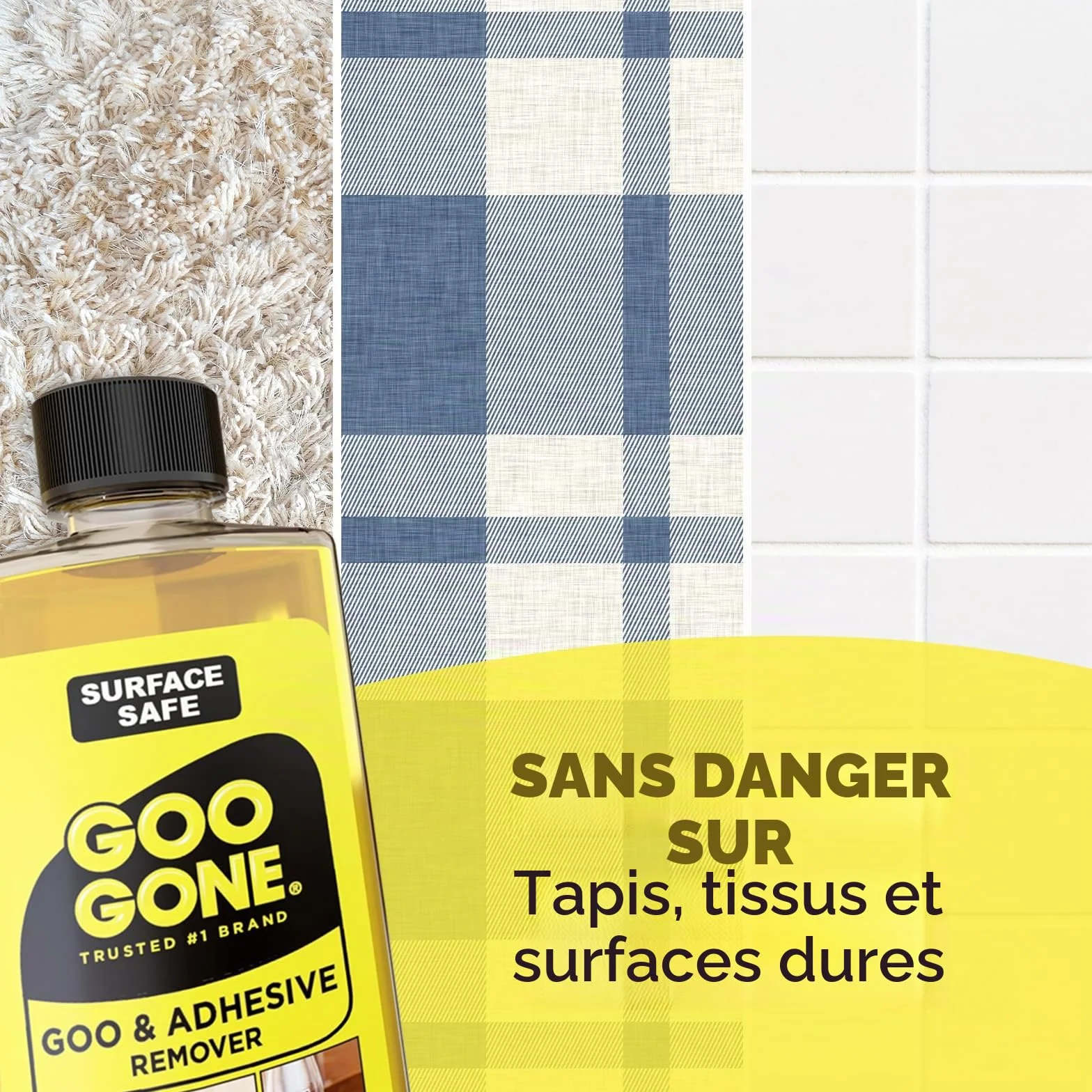 Goo a goûter mac-gg12 remover liquide de sécurité de surface d'origine, jaune