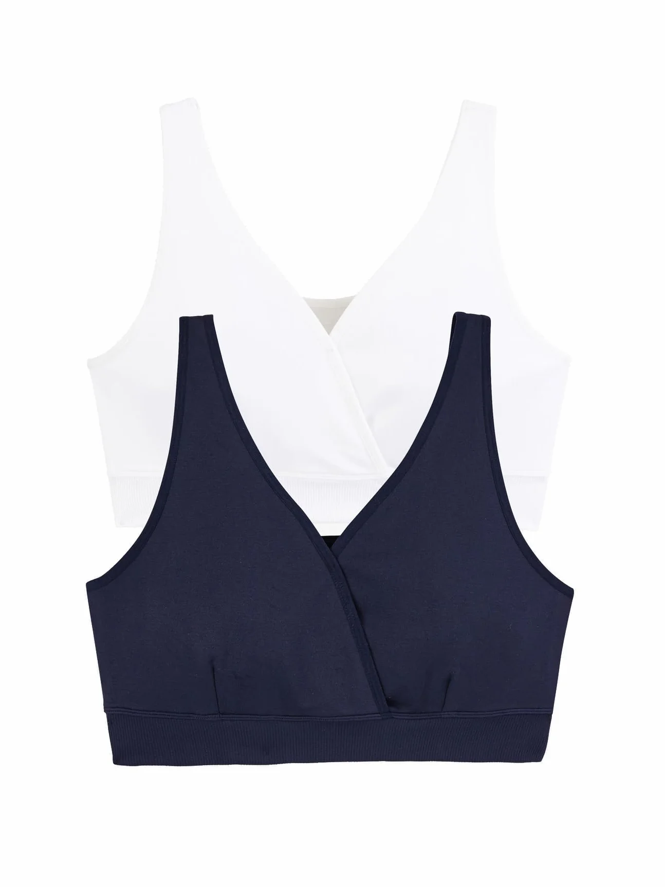 Vertbaudet Lot de 2 Brassières d'Allaitement Sans Coutures en Microfibre