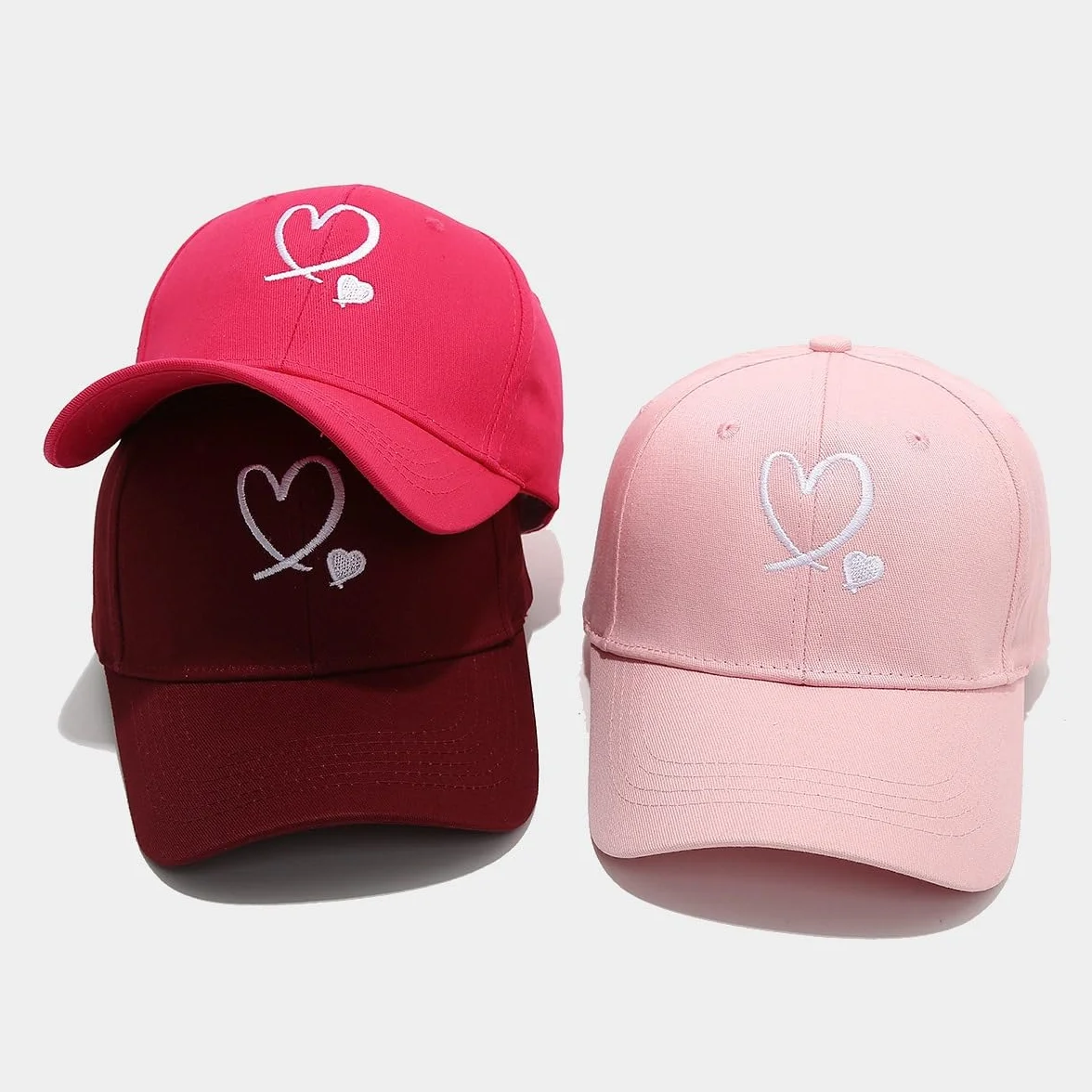 Casquette Baseball Femme Coton Réglable Sport