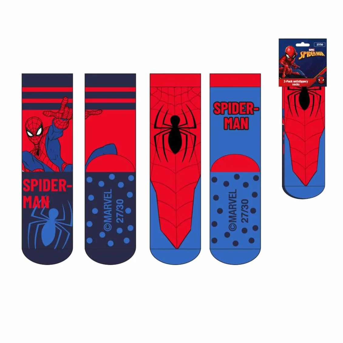 CERDÁ LIFE'S LITTLE MOMENTS Antideslizante Calcetines Spiderman Cómodos Para Niños Lot de 2
