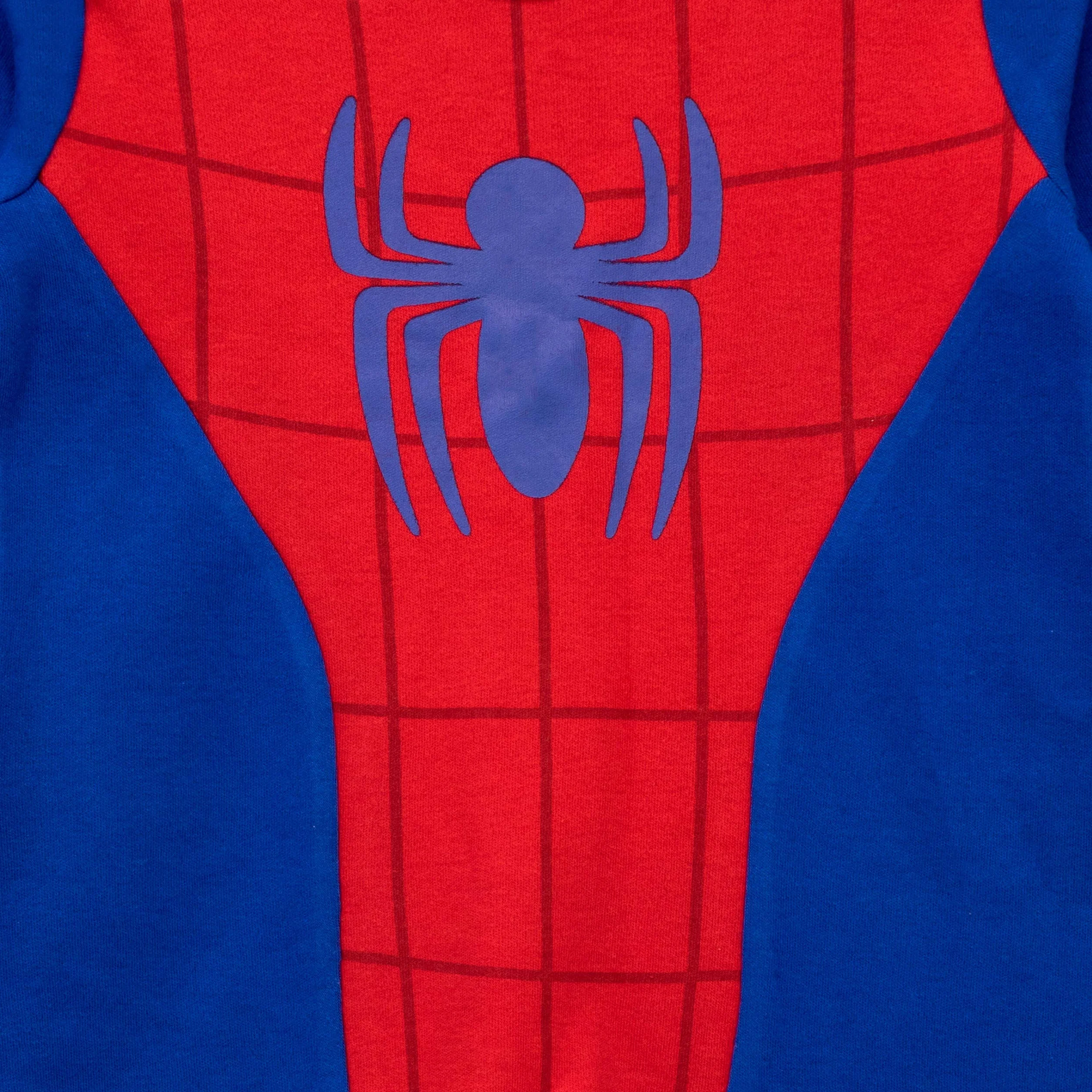Marvel Grenouillère Bébé Ensemble Spiderman Pyjama Garçon
