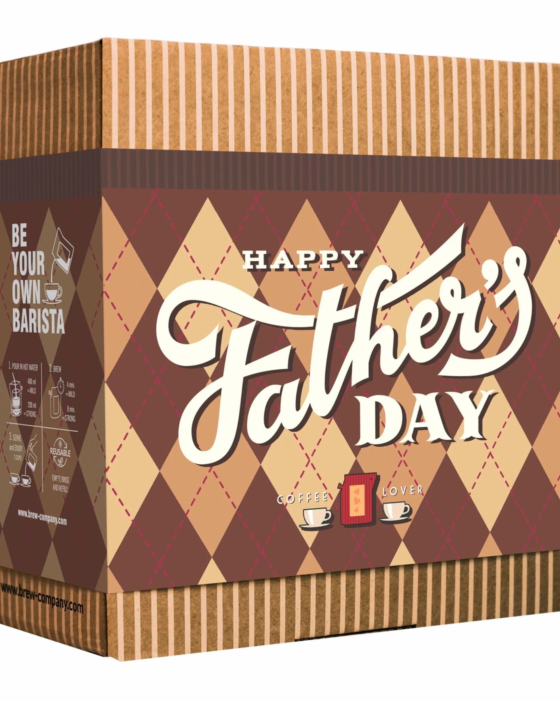 Cadeaux de fête des pères pour papa avec les meilleurs cafés du monde entier - Cadeau de fête des pères pour homme à brasser et à déguster à tout moment et partout - Cadeau de fête des pères avec 5