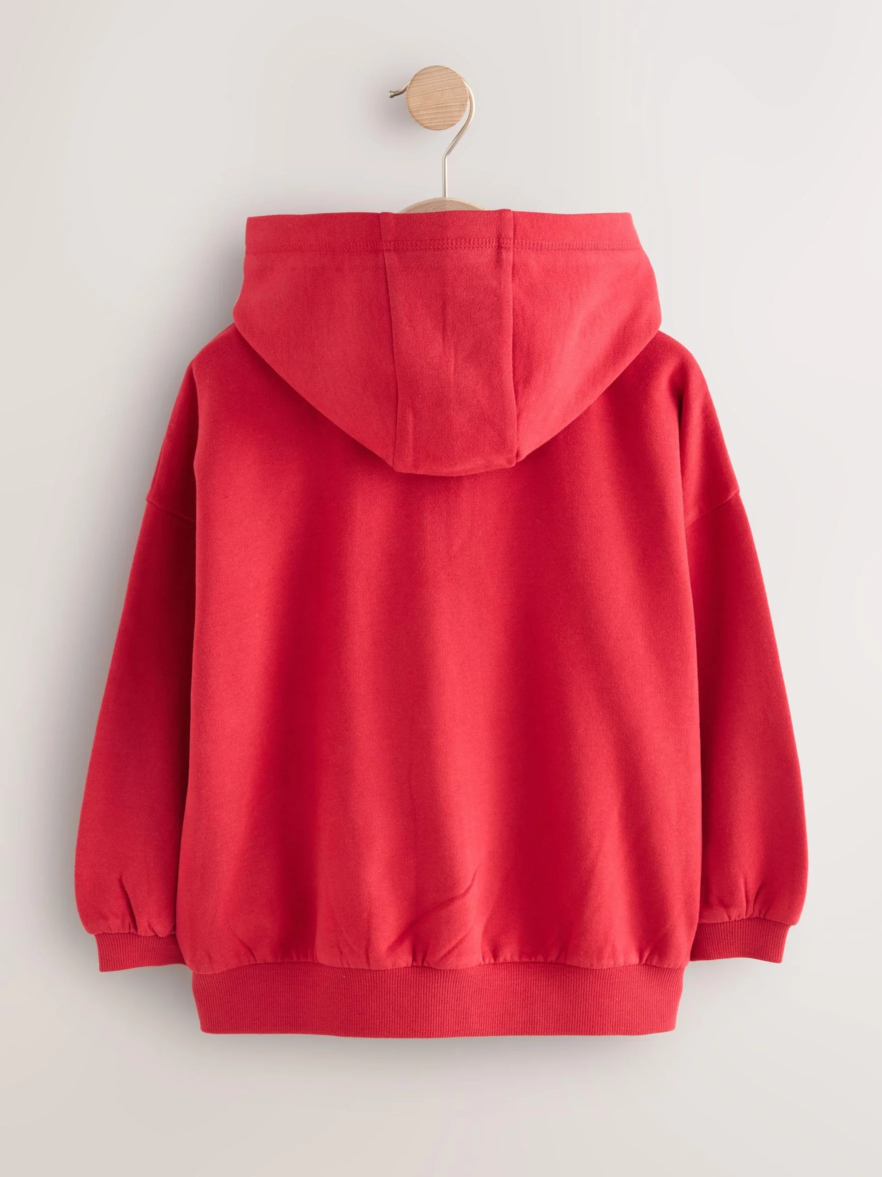 NEXT Fille Sweat à Capuche Sport zippé en Coton Majoritaire