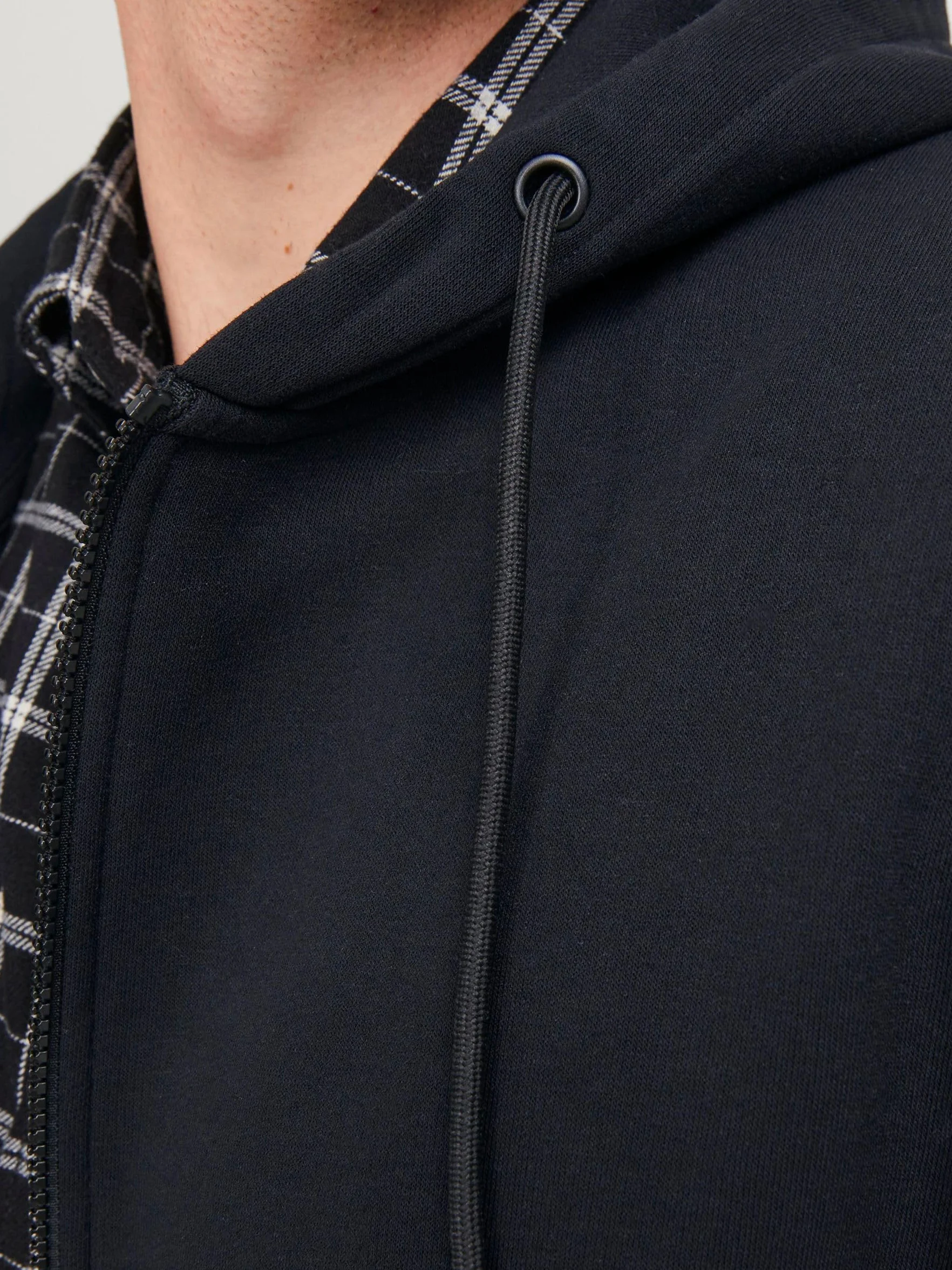 JACK & JONES Męska Kapuzenjacke Einfarbig