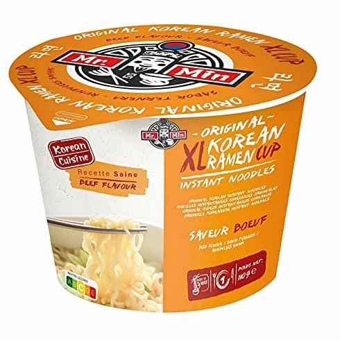 MR MIN XL CUP BOEUF 110G, MR MIN, LOT DE 4