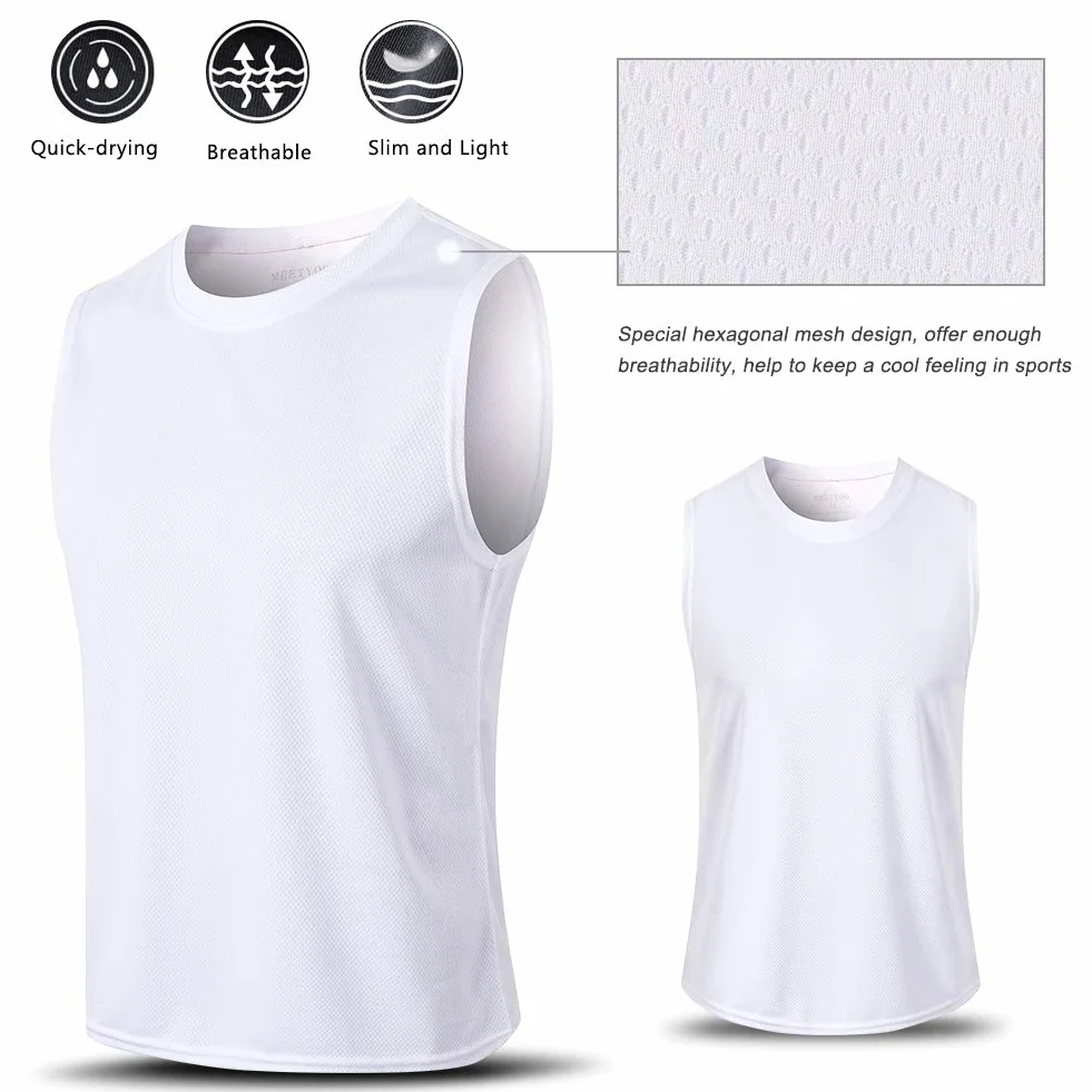 Debardeur Homme Manches Maillot Running Tee Shirt Sports Jogging Musculation Vest