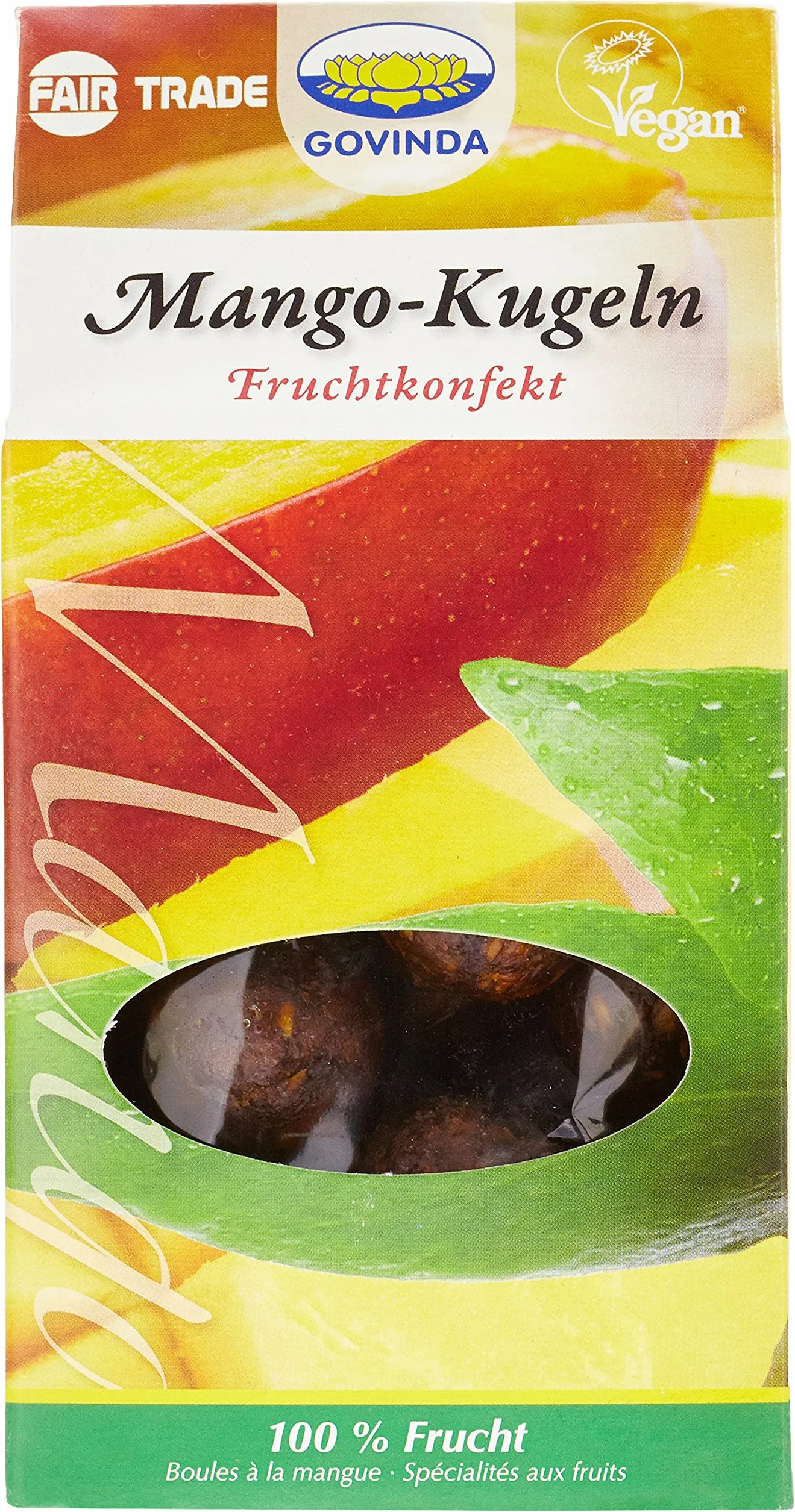 Govinda Boules Chocolat Mangue Bio 120 g