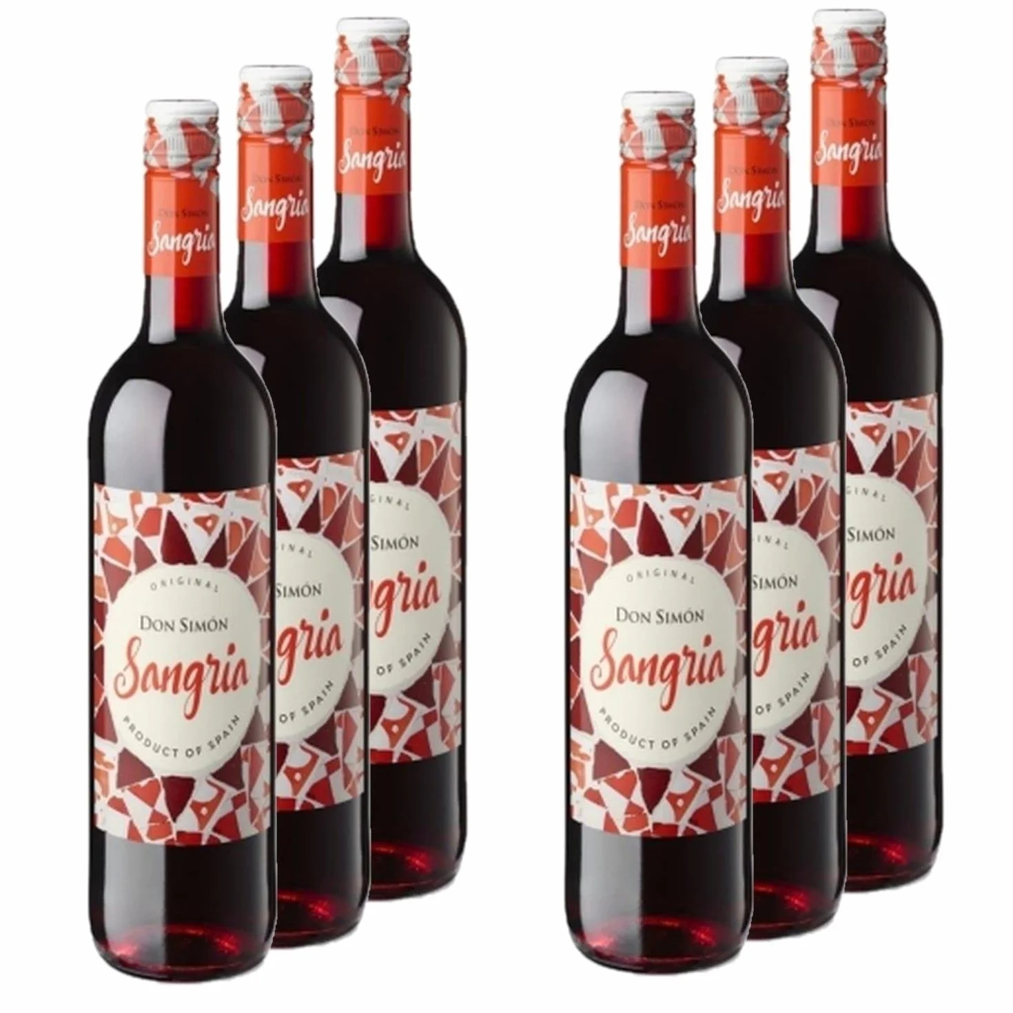Lot 6x Sangria - Bouteille 750ml