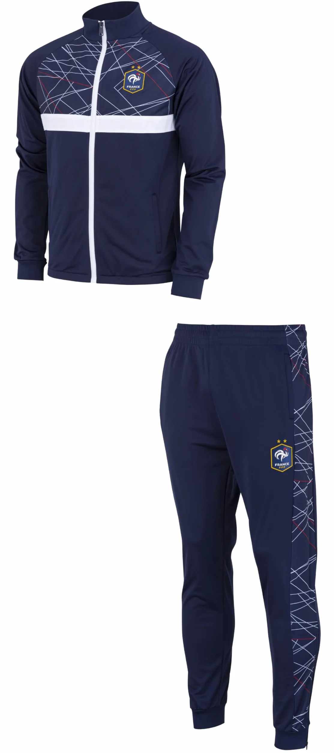FFF Survêtement fit Collection Officielle Equipe de France de Football