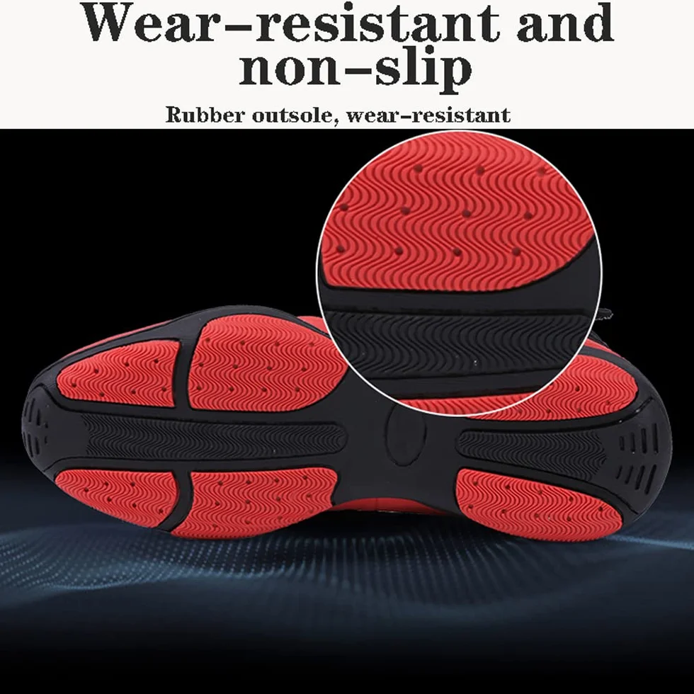 Chaussures de Lutte Respirantes pour Adultes et Enfants, Chaussures de Boxe de Compétition Professionnelle avec Protection de la Cheville