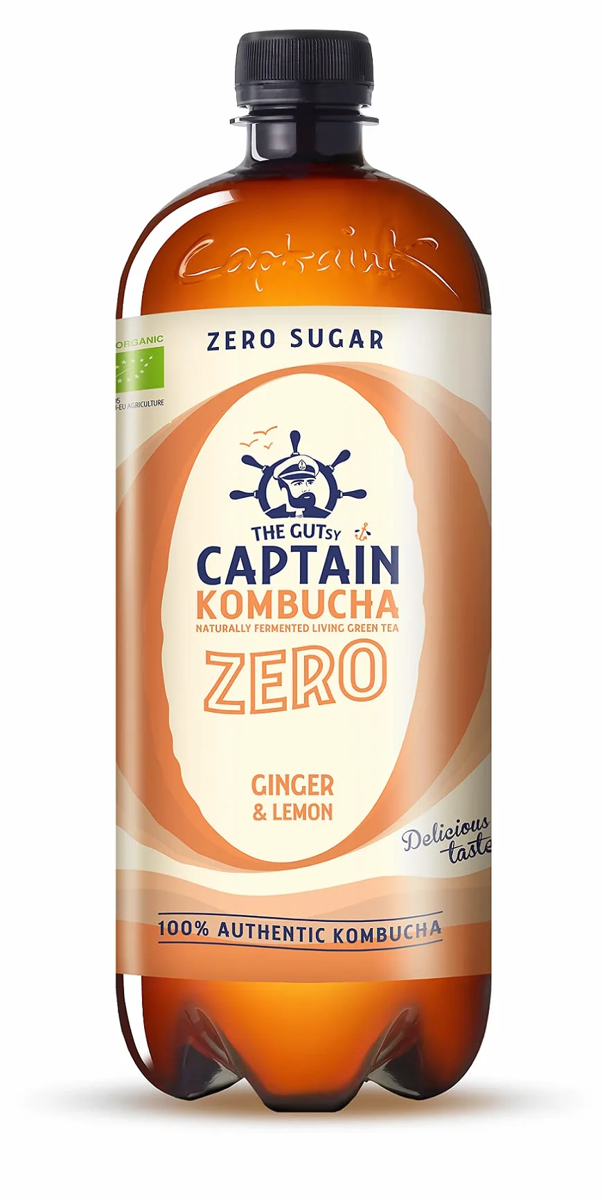 Kombucha zéro gingembre-citron Bio 1 L