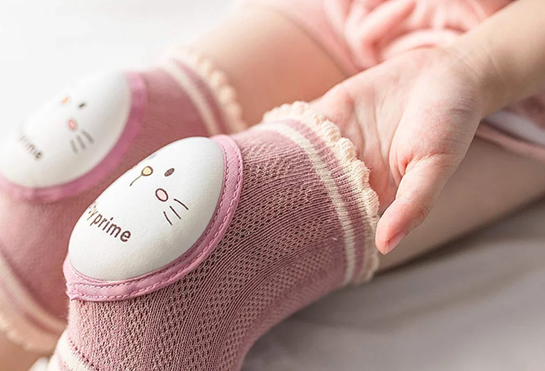 Genouillères pour bébé Respirantes Réglables 0-4 ans