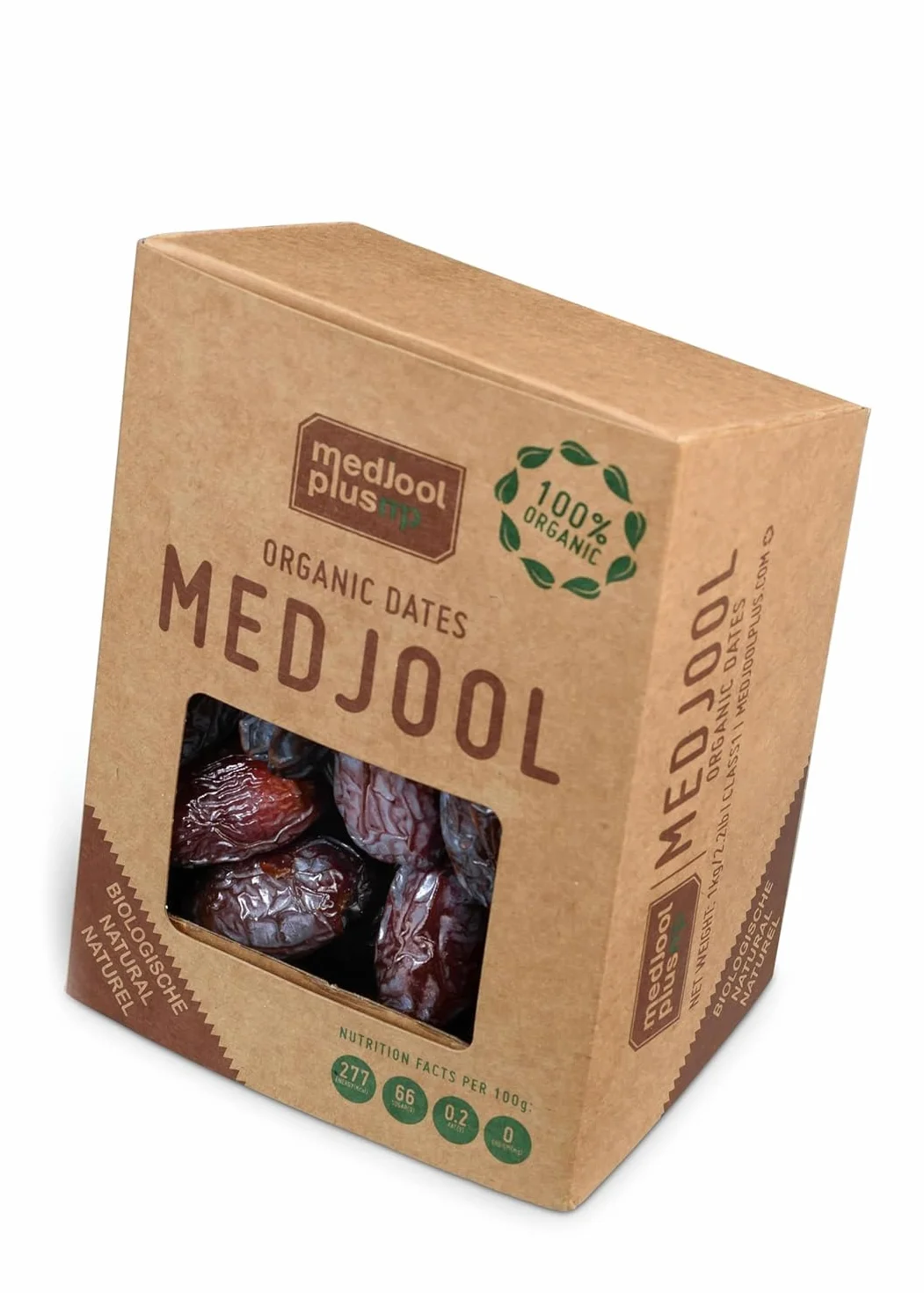 Datte Medjool-Seba Garden-Dattes Medjool Bio - Premium Grade 1 kg