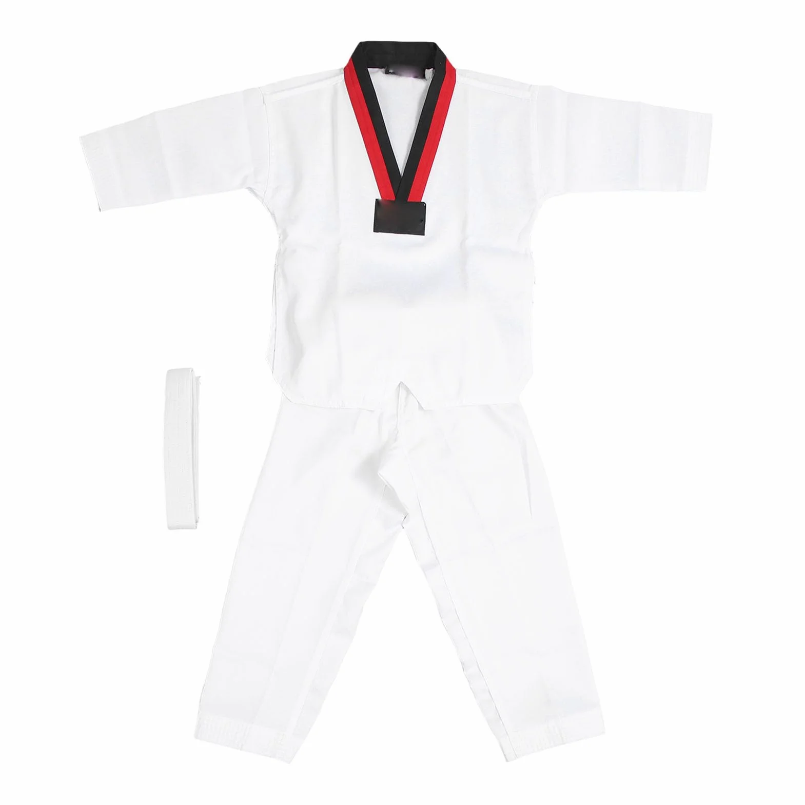 Costume de Taekwondo pour Enfants, Ceinture élastique Antidérapante, Respirant et Confortable