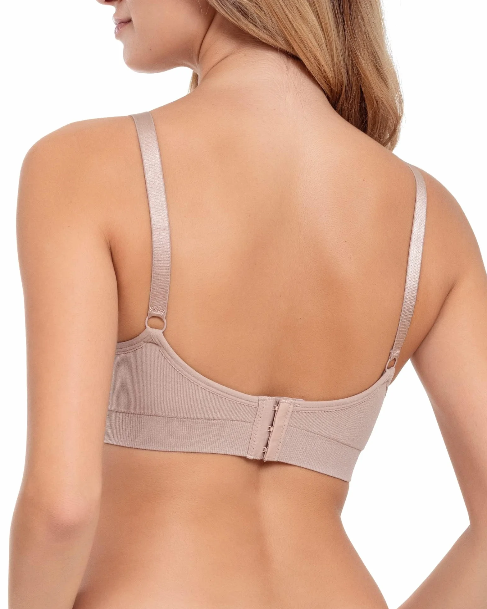 Soutien-Gorge de Sport sans Armatures sans Couture Rembourrage Amovible Confortable