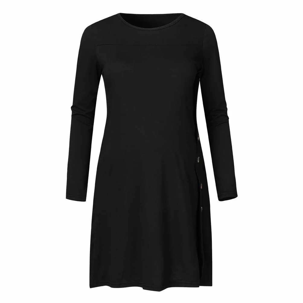 Pull de Maternité Sweat à Capuche Zippé pour Femmes Enceintes Veste Casual avec Poches