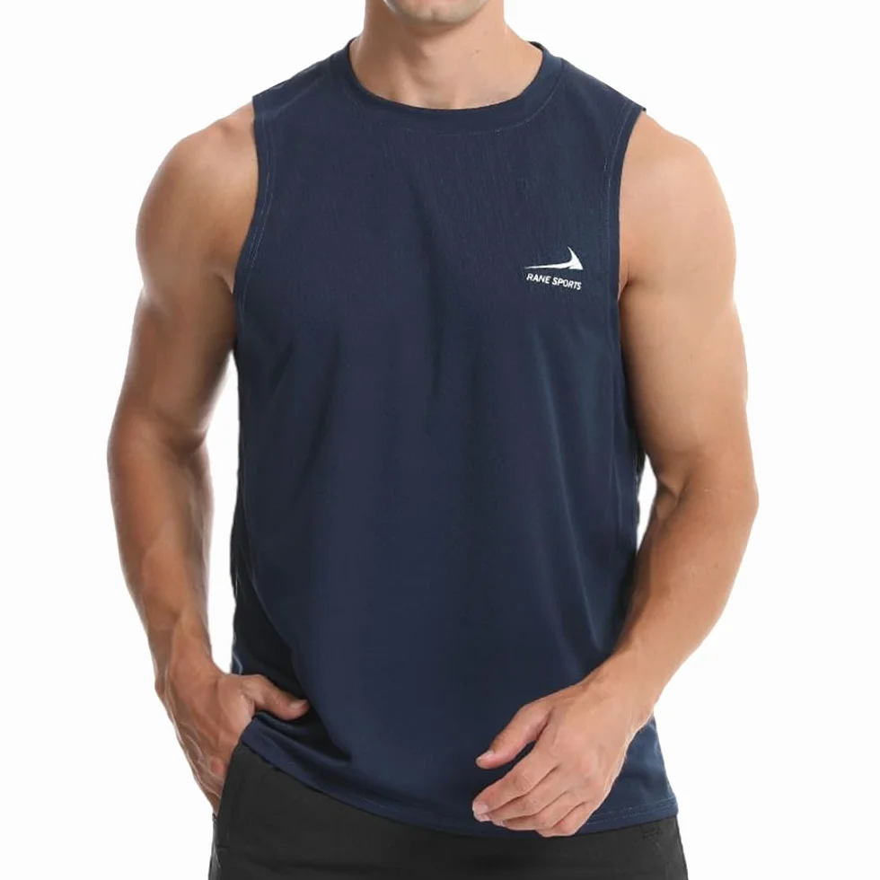 Débardeur sans Manches pour Homme, Gilet de Course à Pied, à séchage Rapide