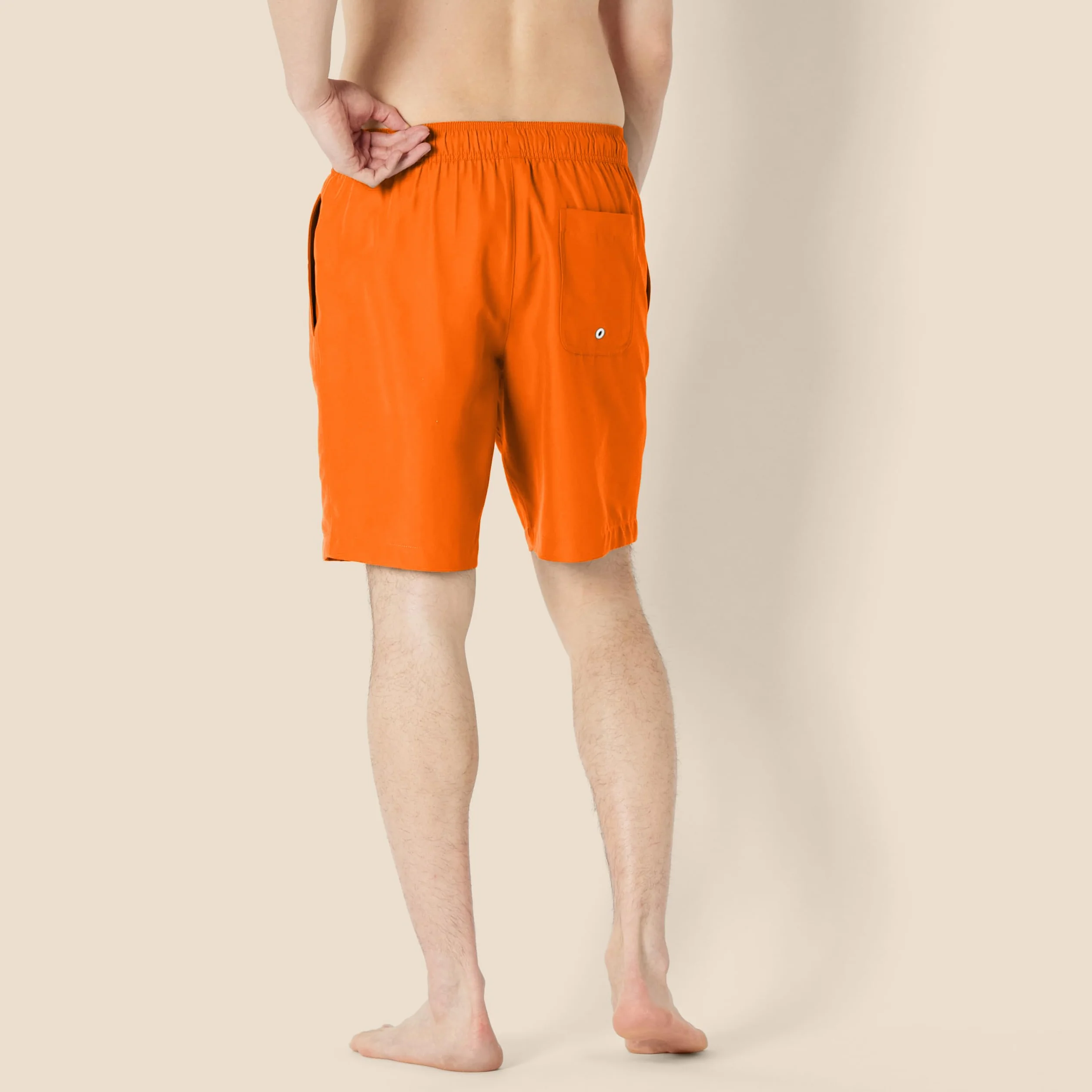 Amazon Essentials Homme Short de Bain 23cm Doublure Maille Poches Cordon
