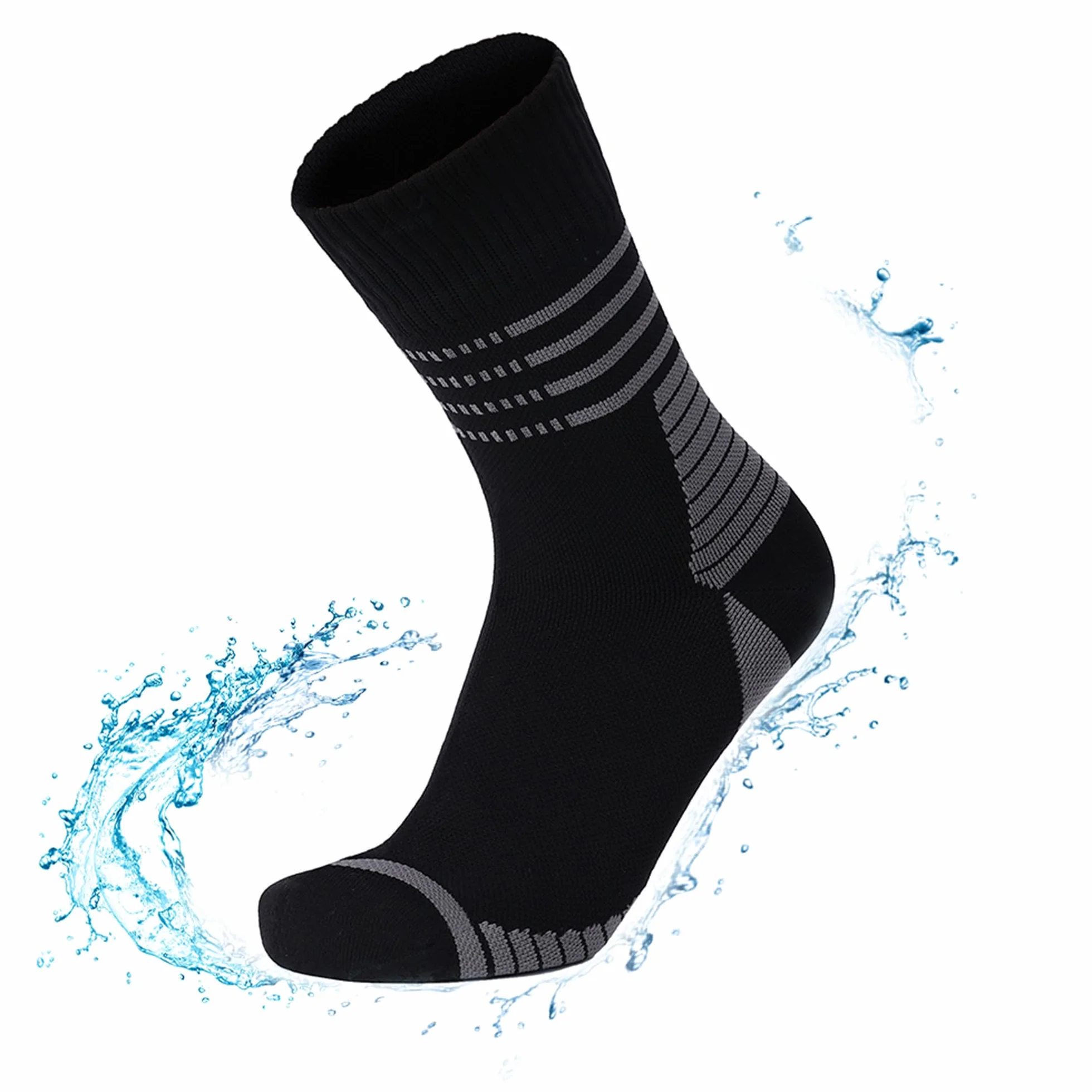 RANDY SUN Chaussettes Imperméables pour Femmes Hommes Respirant Résistant au Froid Sports Plein Air 1 Paire