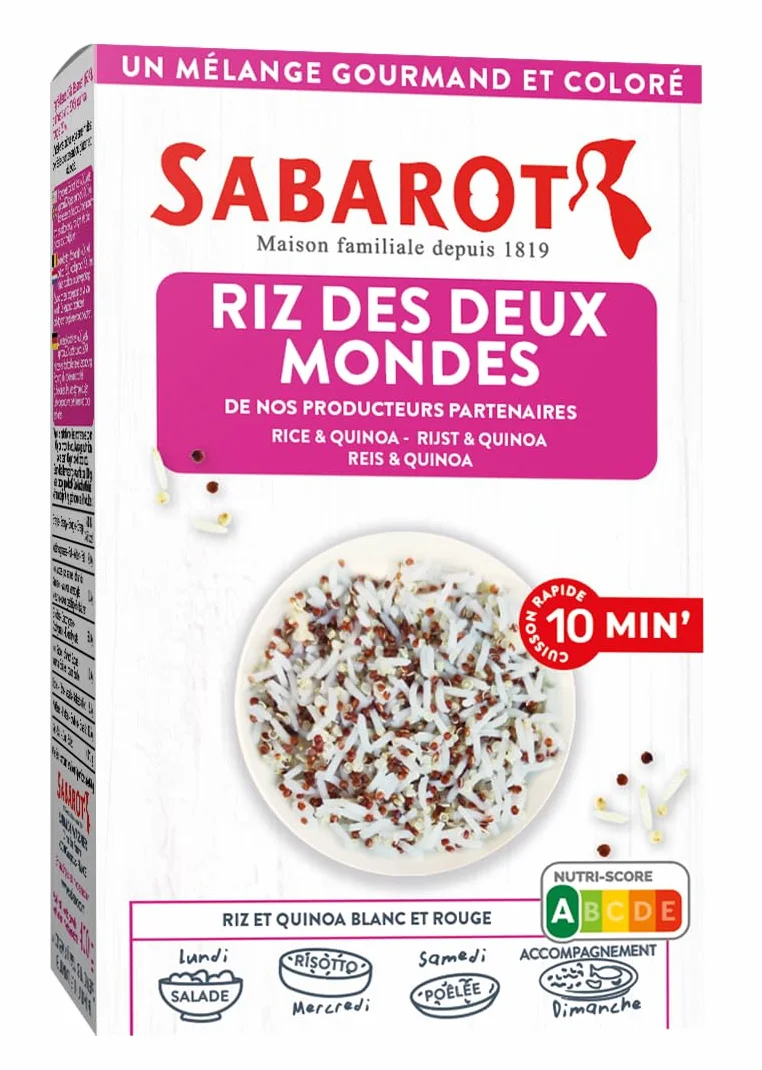 Sabarot - Mélange riz des deux mondes 400g