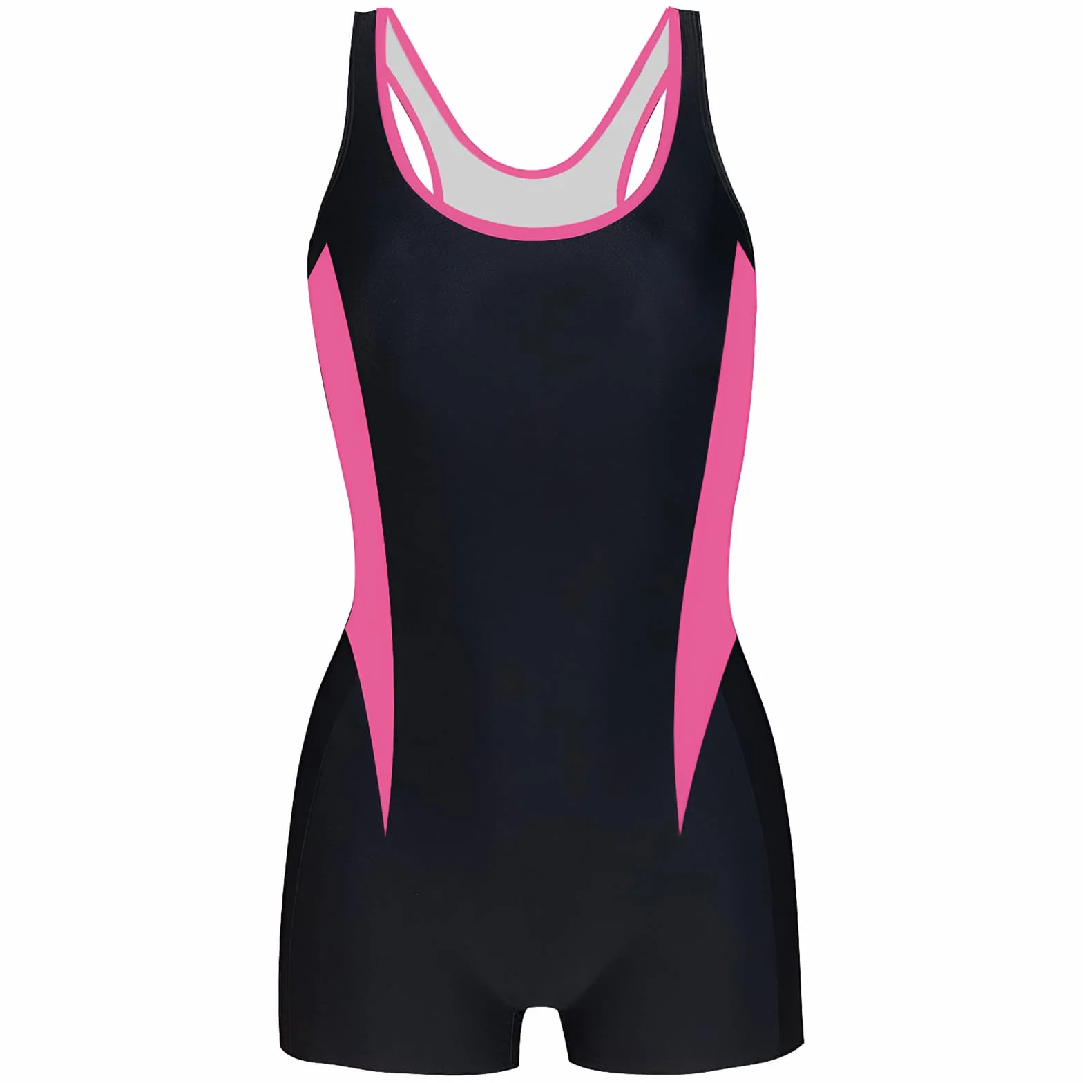 Maillot De Bain Femme Gainant Ventre Plat Coussinets Amovibles Dos Nu