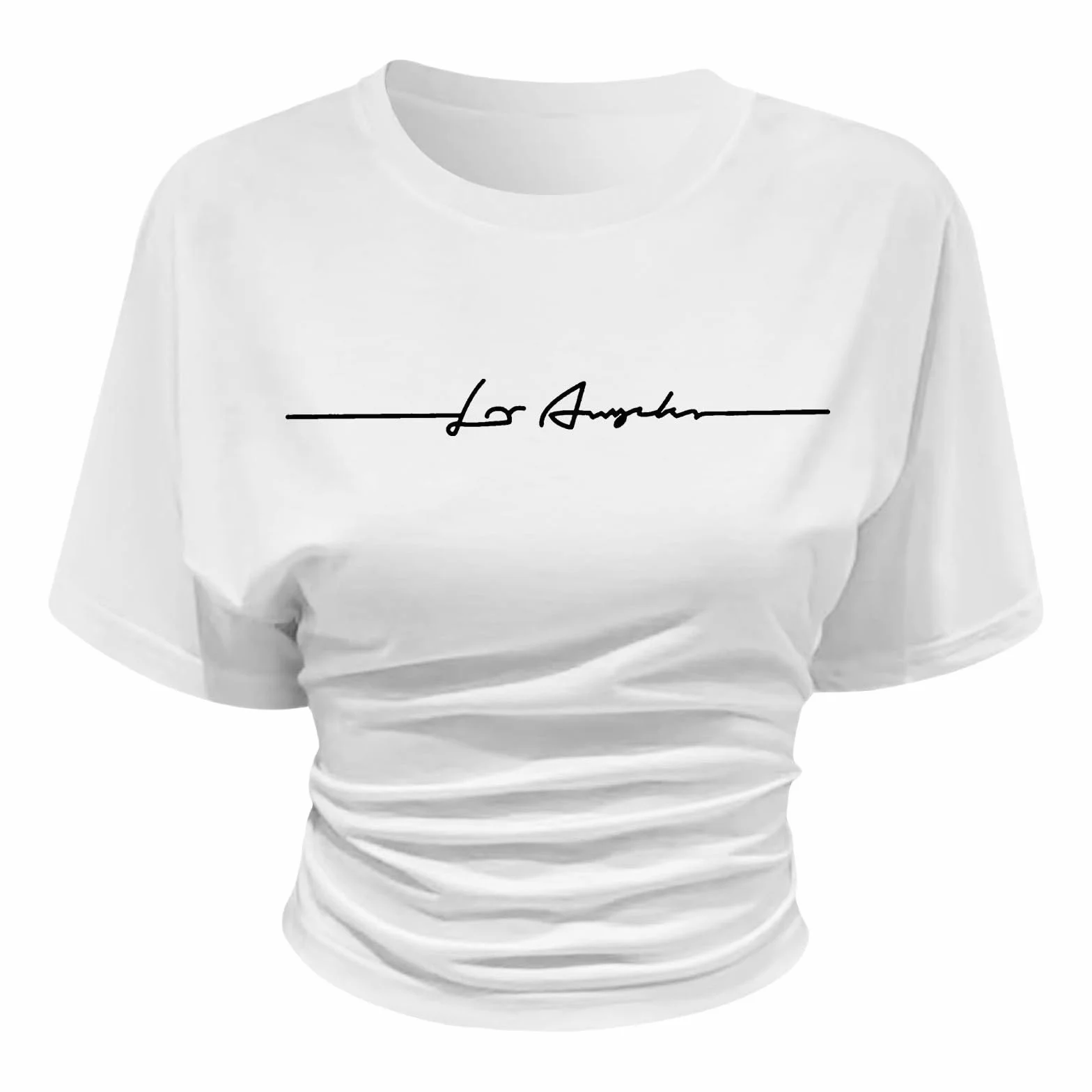 Tunique Enfant Fille Manche Courte Col Rond Ete Fluide Legere T Shirt Ado Fille Chic Casual Haut Blouse 3-14 Ans