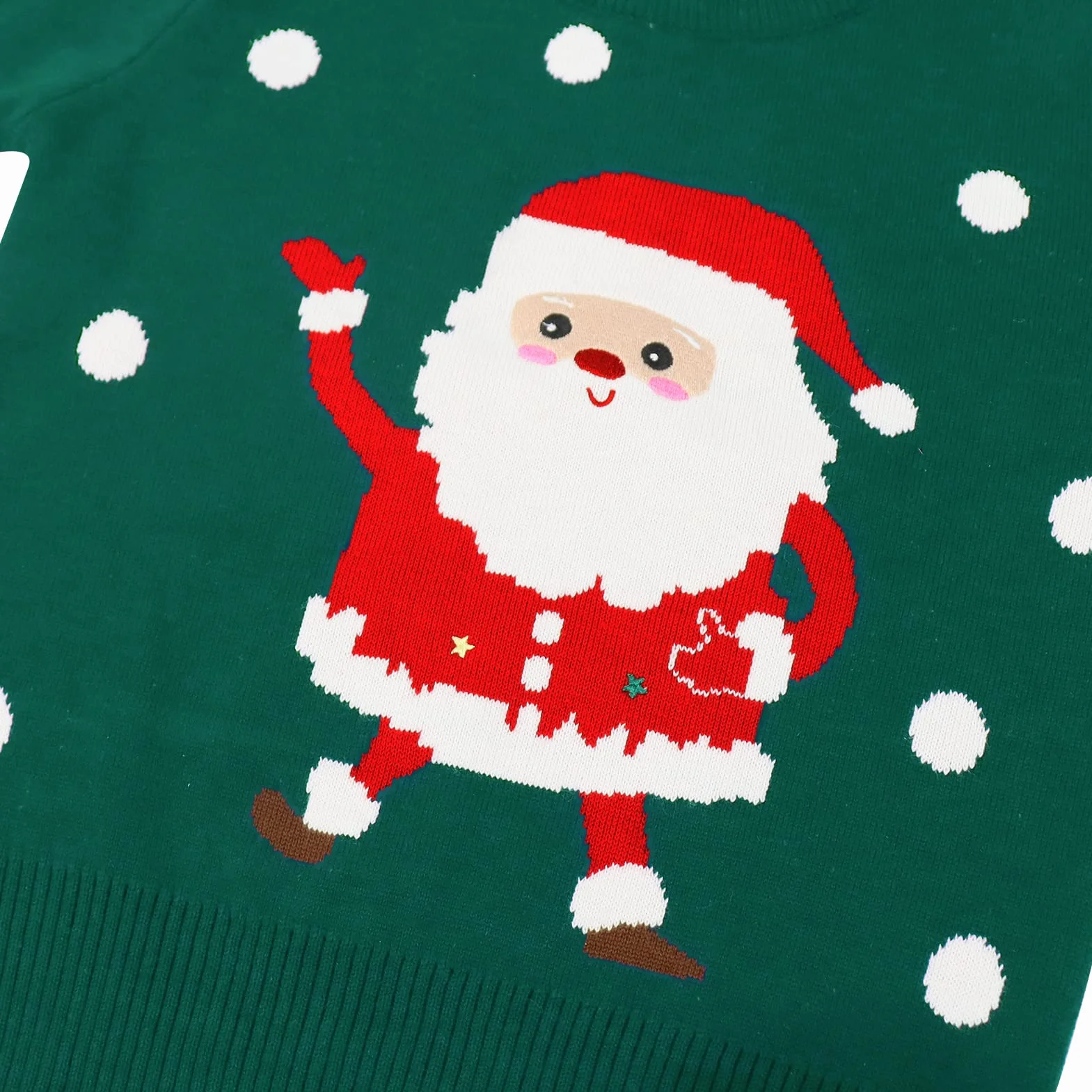 Pull de Noël Cerf Enfant pour Garcon Fille 12 Mois-5 Ans