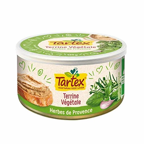 TARTEX - TARTEX VEGETAL HERBES PROVENCE 125G