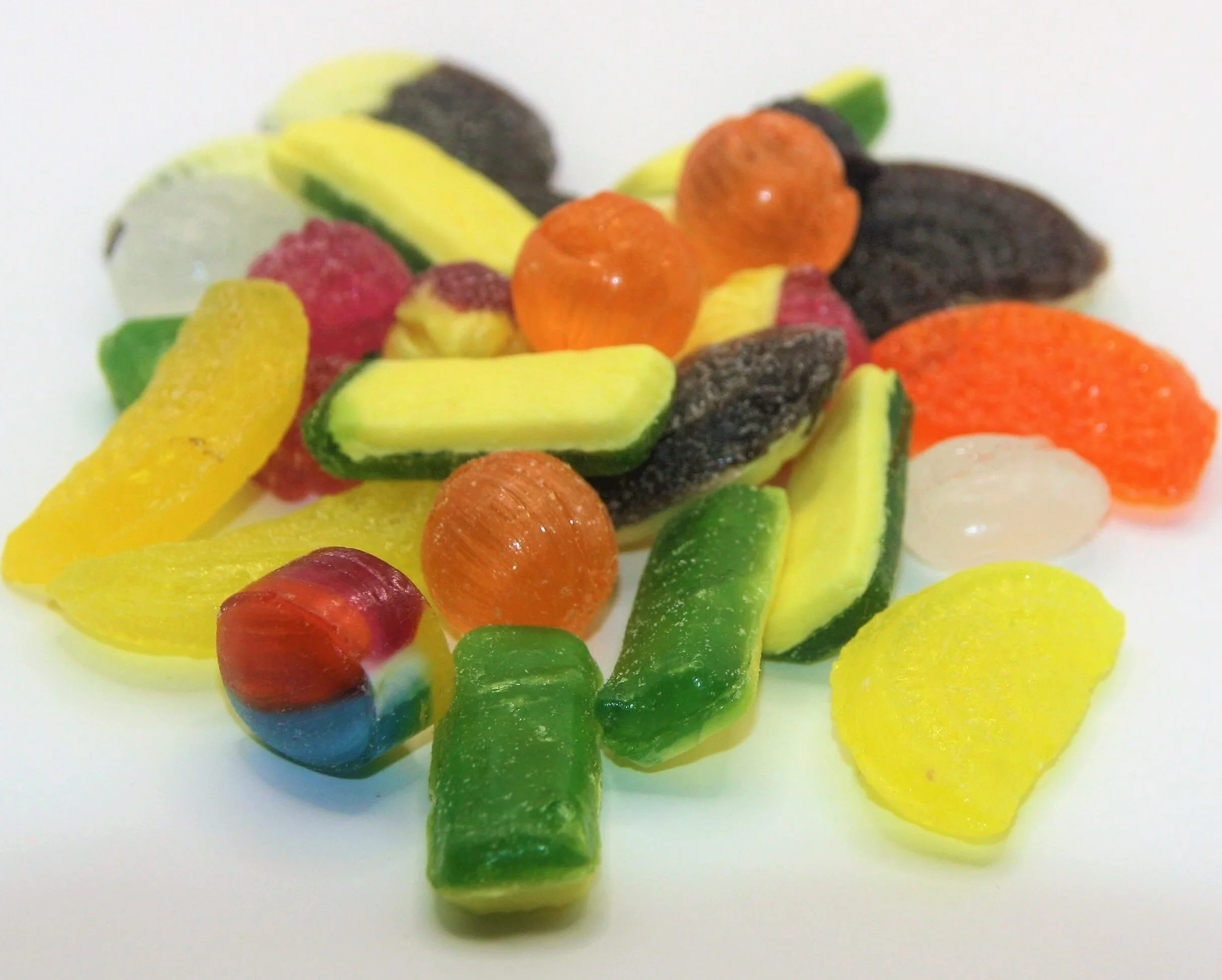 1 kg de mélange de fruits délicieux bonbons sans sucre