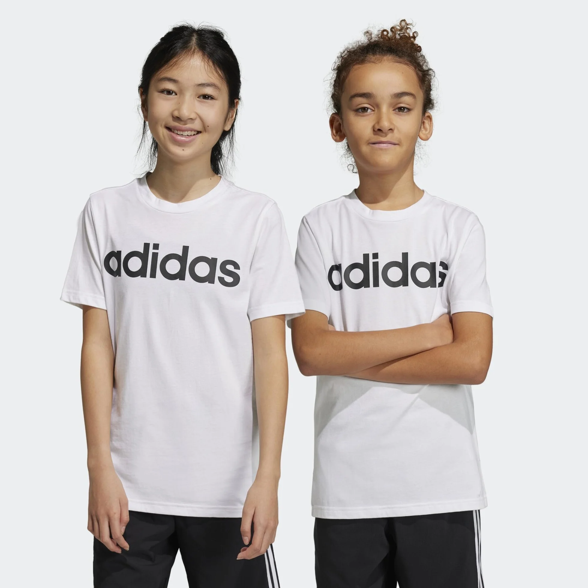 adidas Essentials Linear Logo Cotton Tee T-Shirt Enfant