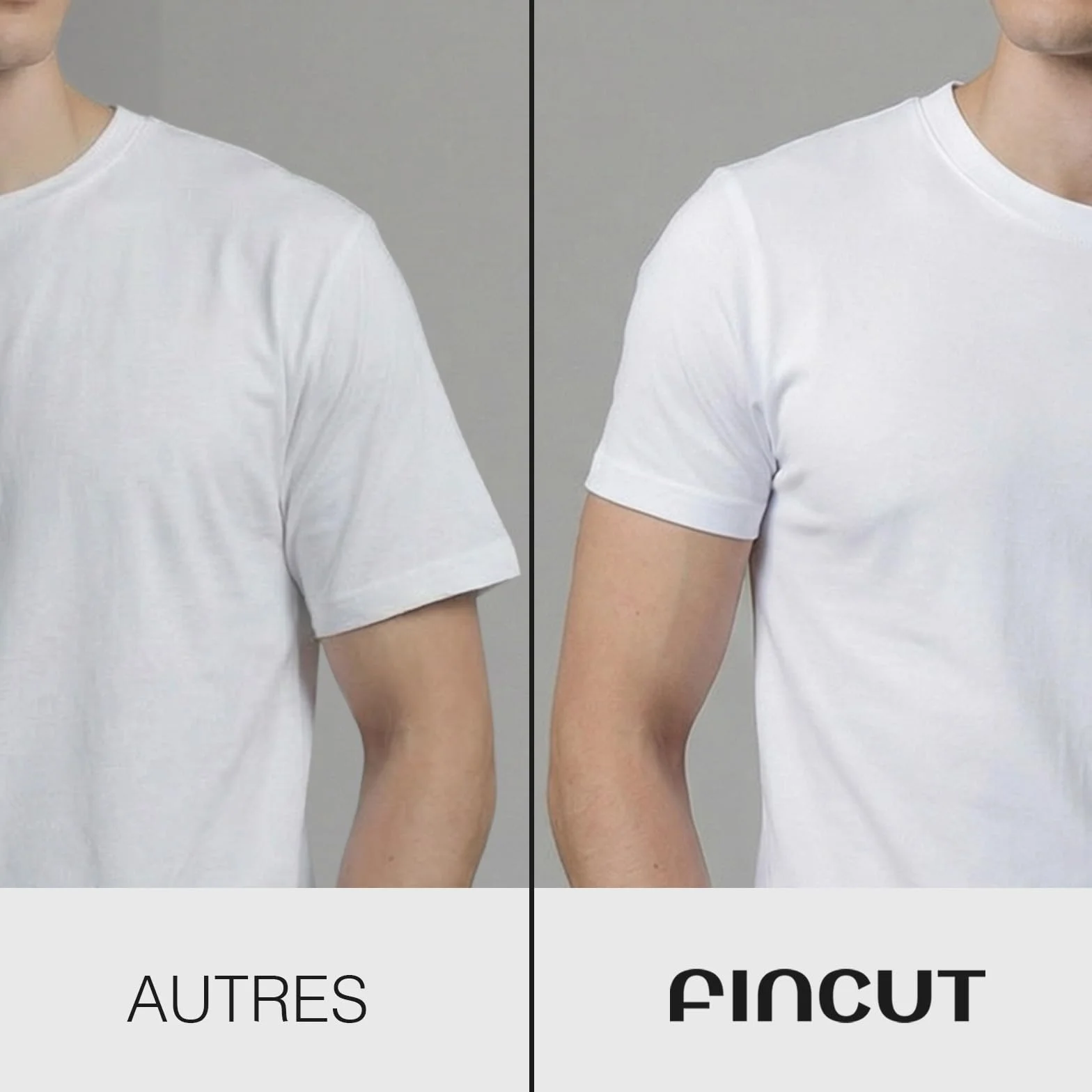 T-Shirt Homme Col Rond Coton Doux Respirant sans Étiquette S à 4XL