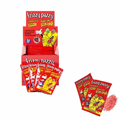 FRIZZY PAZZY FRAISE 50 SACHETS
