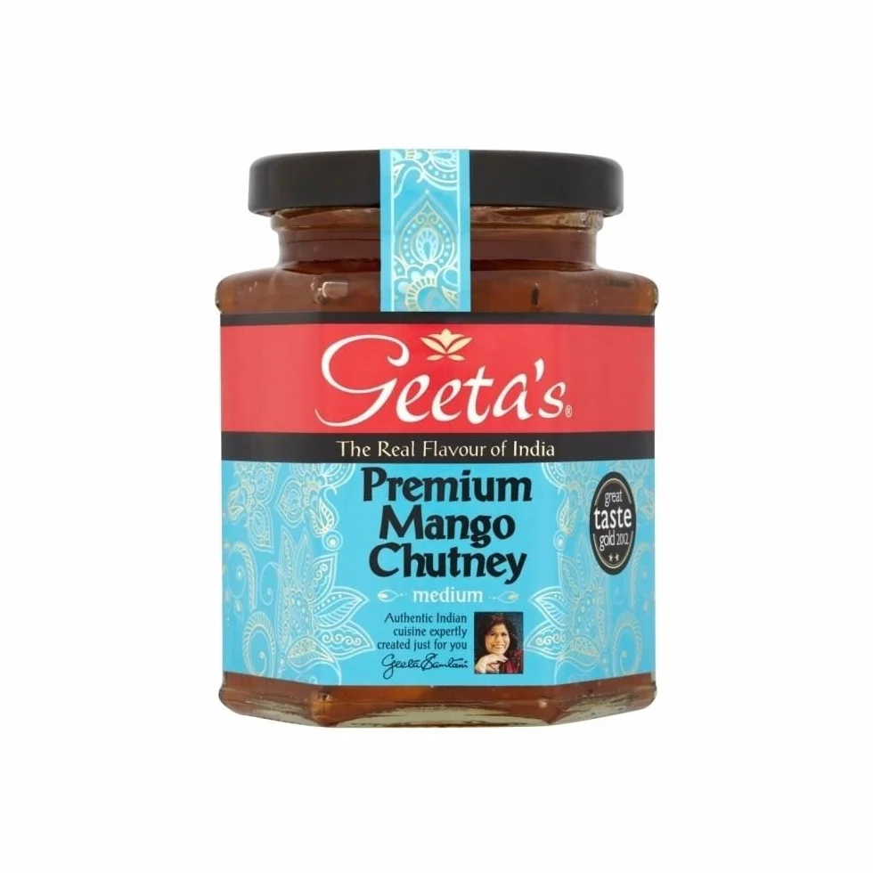 Prime chutney de mangue de Geeta (de 320g) - Paquet de 2