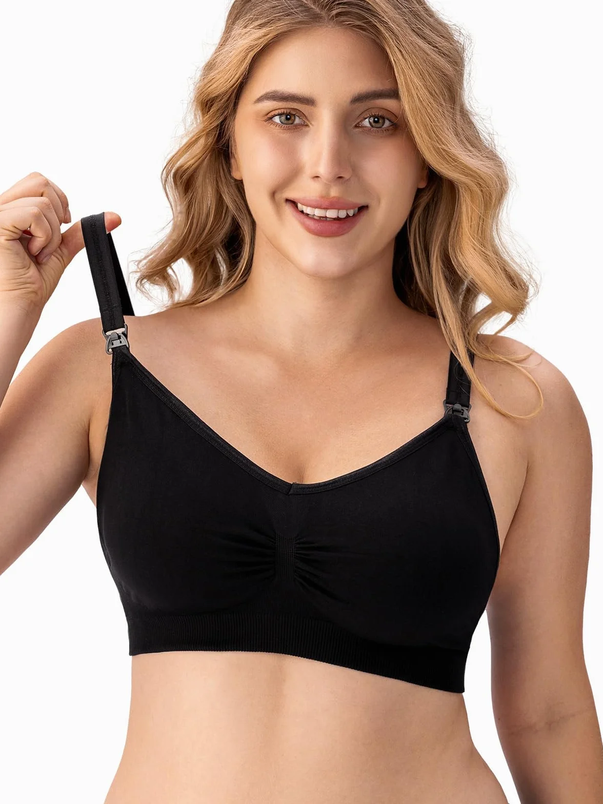 Soutien-Gorge d'allaitement Maternité sans Armature 3PCS