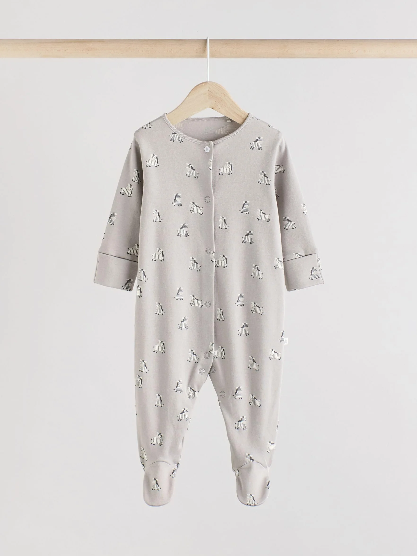 NEXT Bébé Dors-Bien zèbre 100% Coton Lot de 3