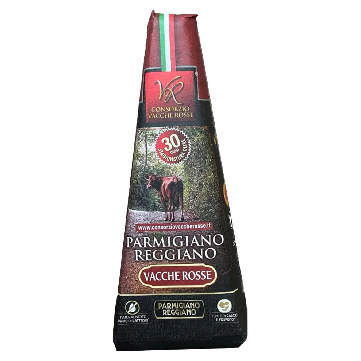 Consorzio Vacche Rosse - Parmigiano Reggiano DOP Vaches Rouges - 30 Mois - 250 g