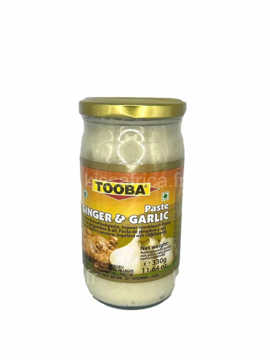 Purée d'Ail et Gingembre – Bocal de 330 g