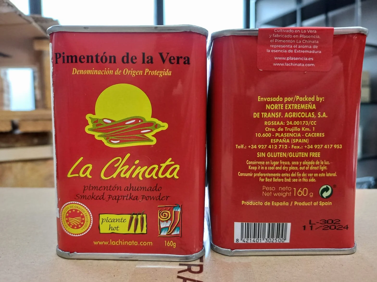 Paprika Fumé pack La Chinata Piquant 2 x 160g
