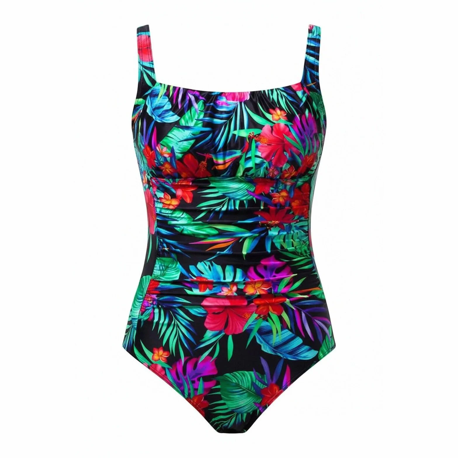 Maillot de Bain Amincissant Femme 1 Pièce Une Pièce Amincissant élégant Motif imprimé