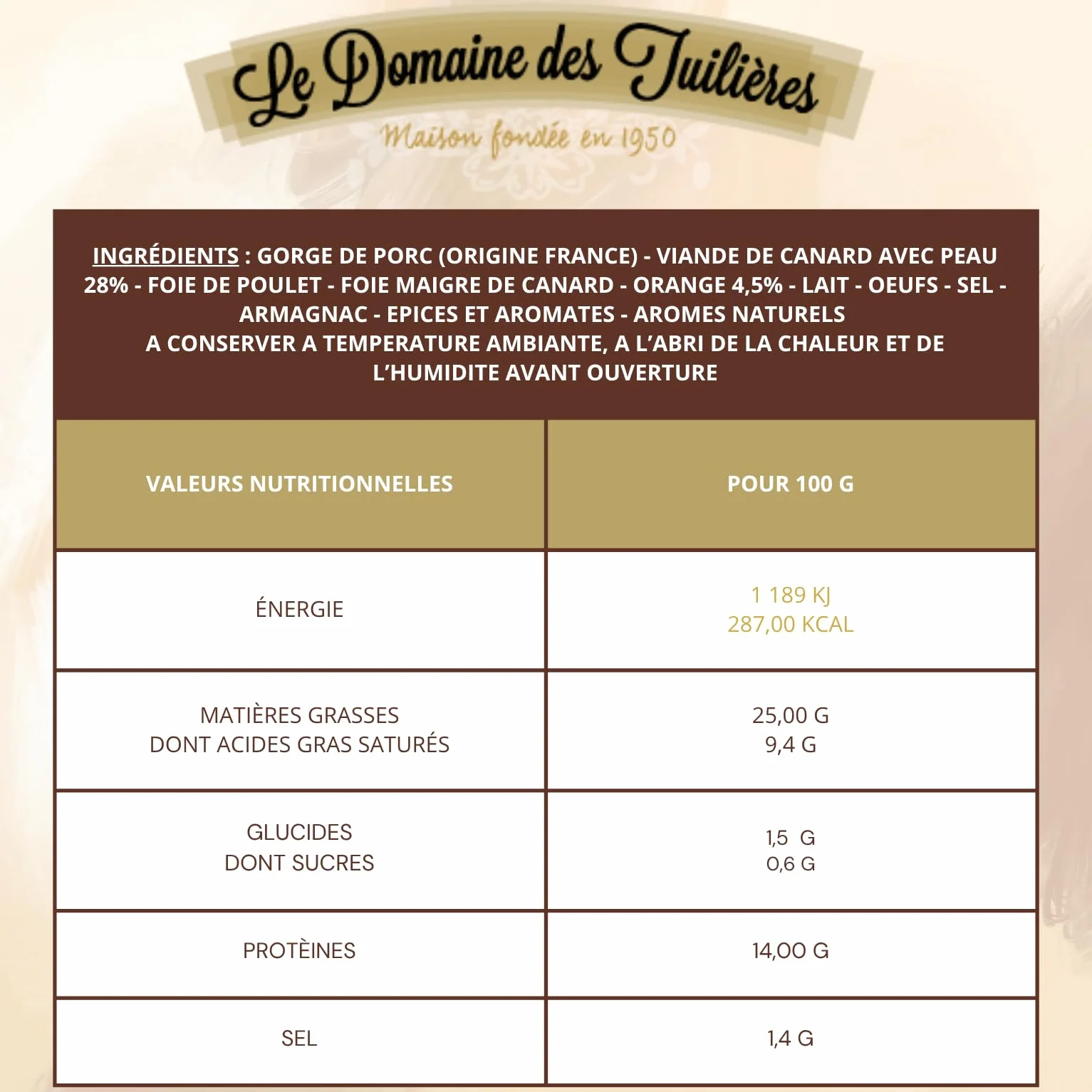 Trio de Terrines - Chevreuil/Canard/Lapin sans conservateurs artificiels | 3 bocaux de 180g pour un apéritif ou une entrée réussis