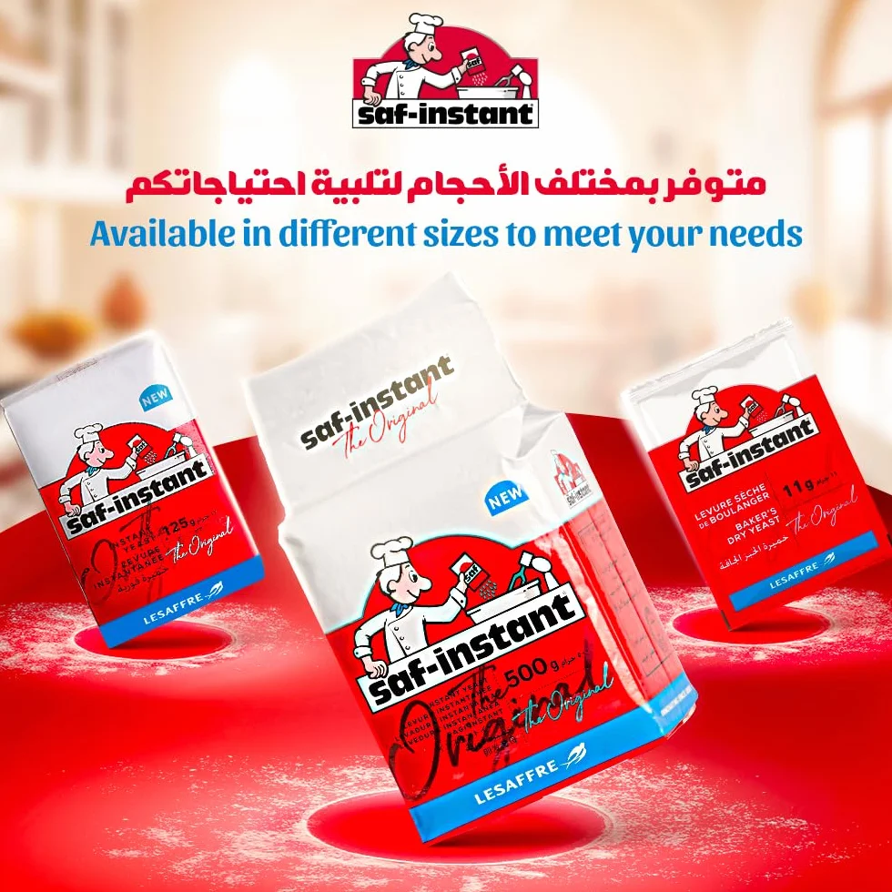 saf instant levure instantanee 125 g
