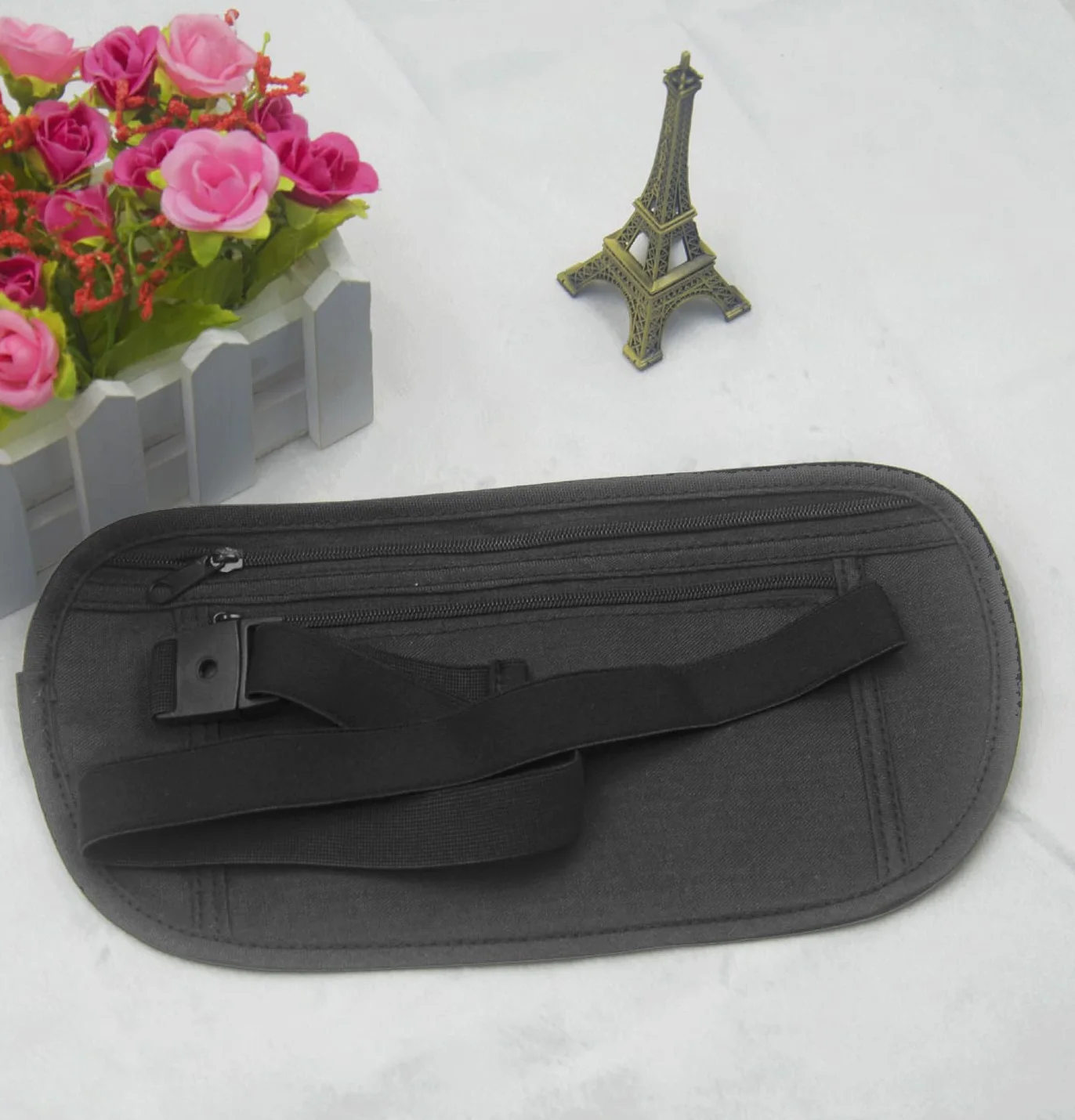 Sac Banane de Sécurité Antivol avec Protection RFID - Pochette Ceinture de Voyage