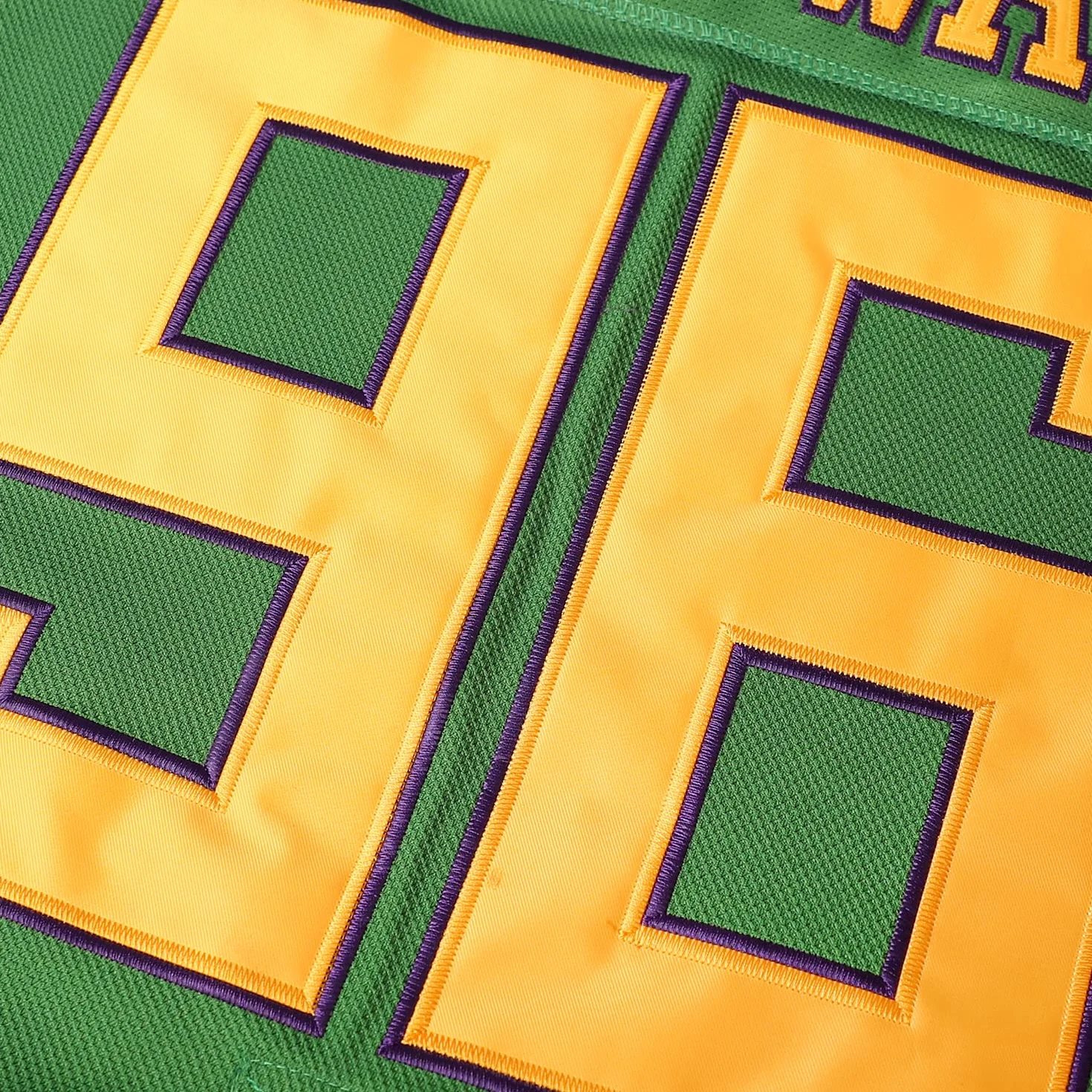 Maillot de hockey sur glace Mighty Ducks 33 Greg Goldberg 96 Charlie Conway 99 Adam Banks Vert 99 Taille
