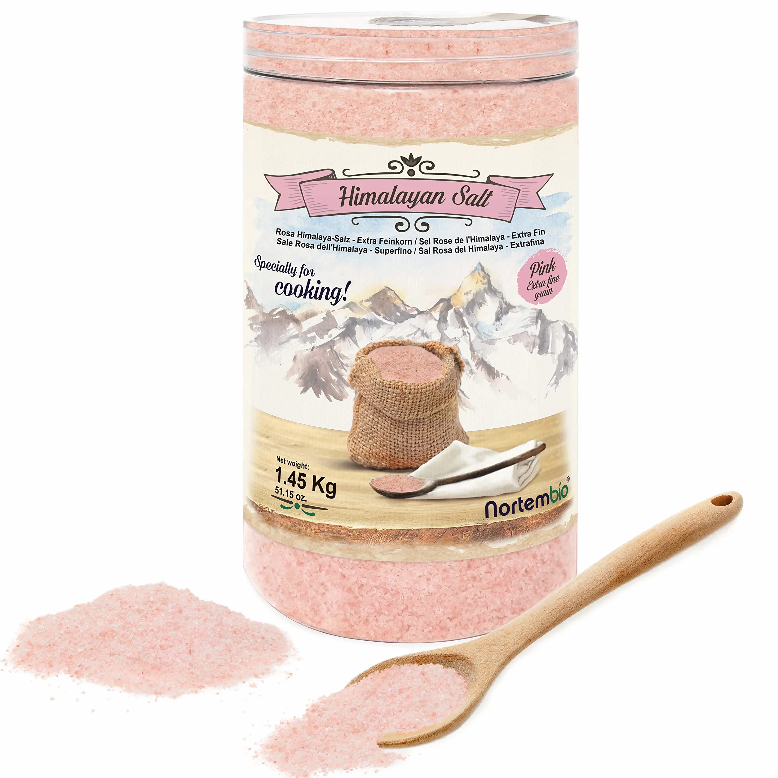 Sel Rose de l'Himalaya Extra Fin 1,45 kg