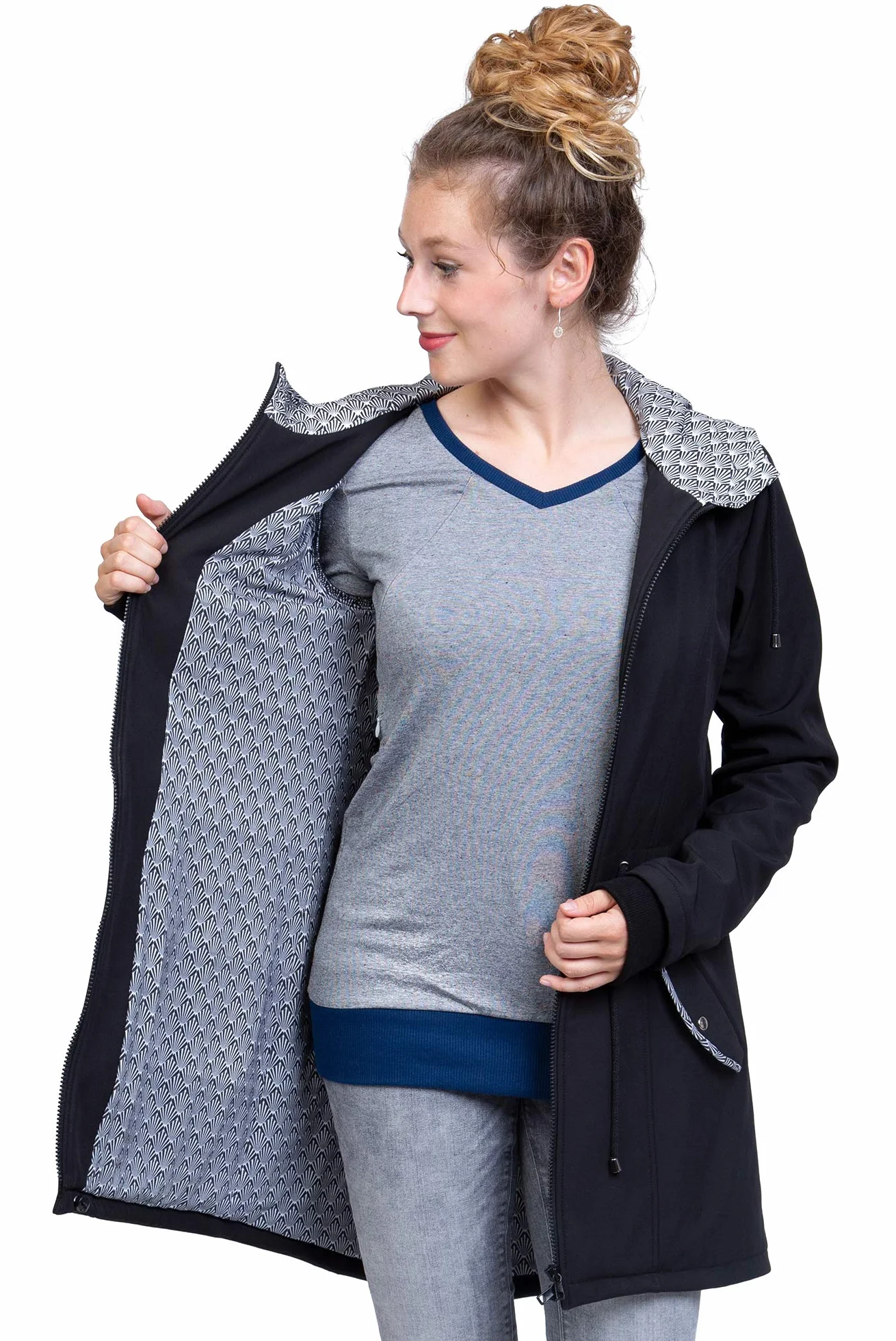 PINA Viva la Mama Parka 4 en 1 Softshell Toutes Saisons