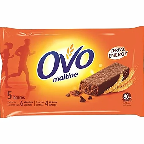 OVOMALTINE - Barres Énergétiques 100G - Lot De 4
