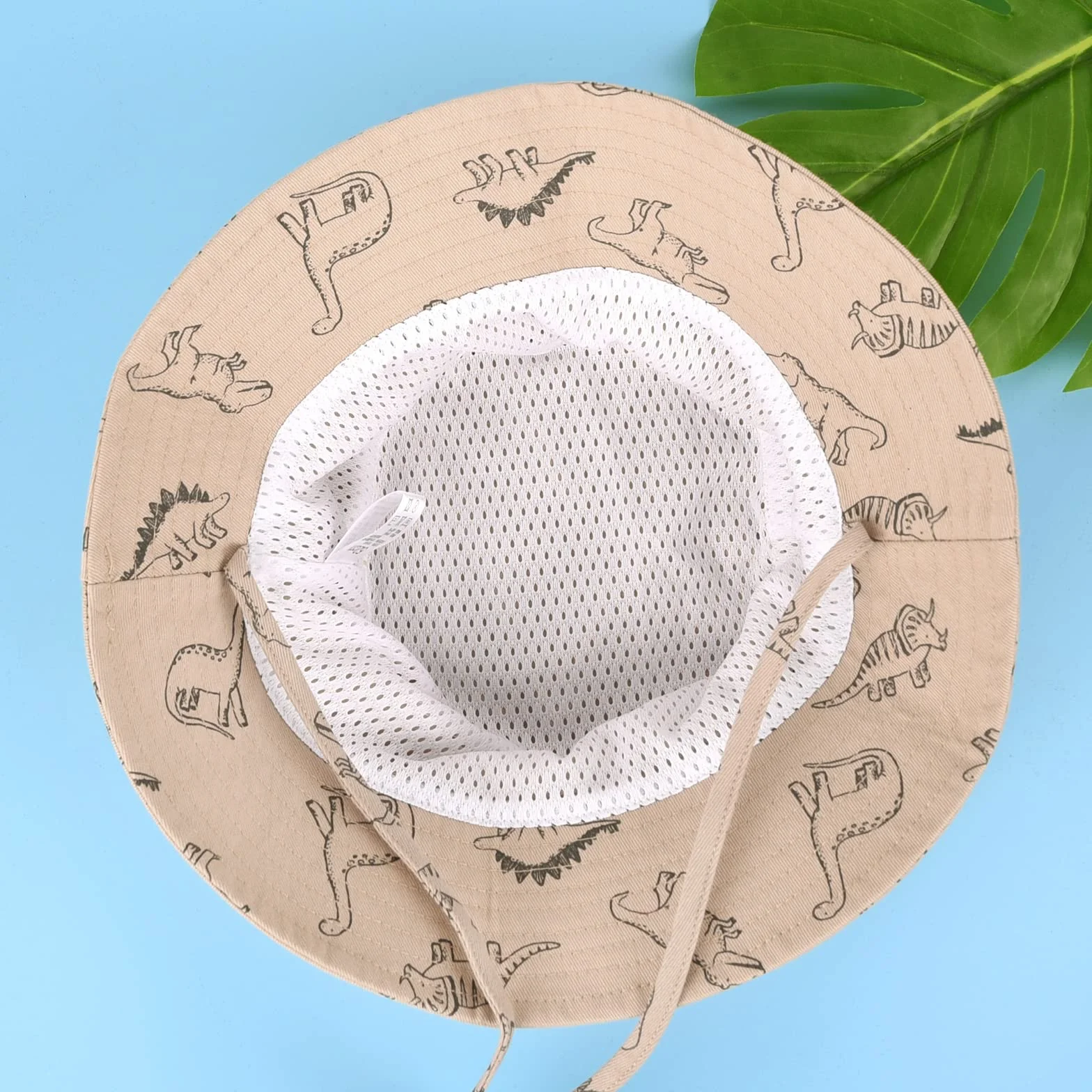 TOMEEK Chapeau de Soleil Bébé Bob Enfants UPF 50+ Casquette de Plage Pliable avec Mentonnière Réglable et Large Bord