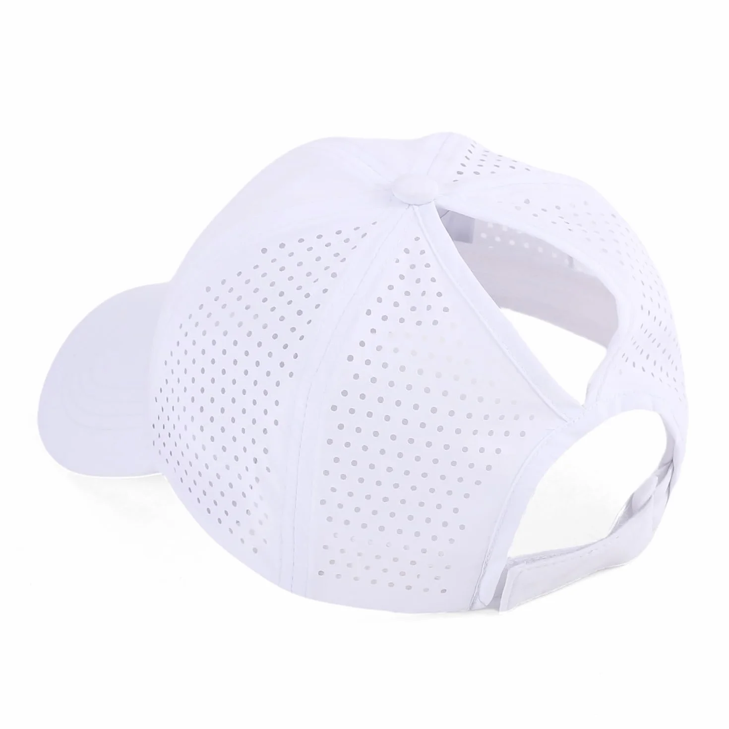 YAMEE Casquette Queue de Cheval Femme Imperméable Anti-UV Été Maille Léger Respirant