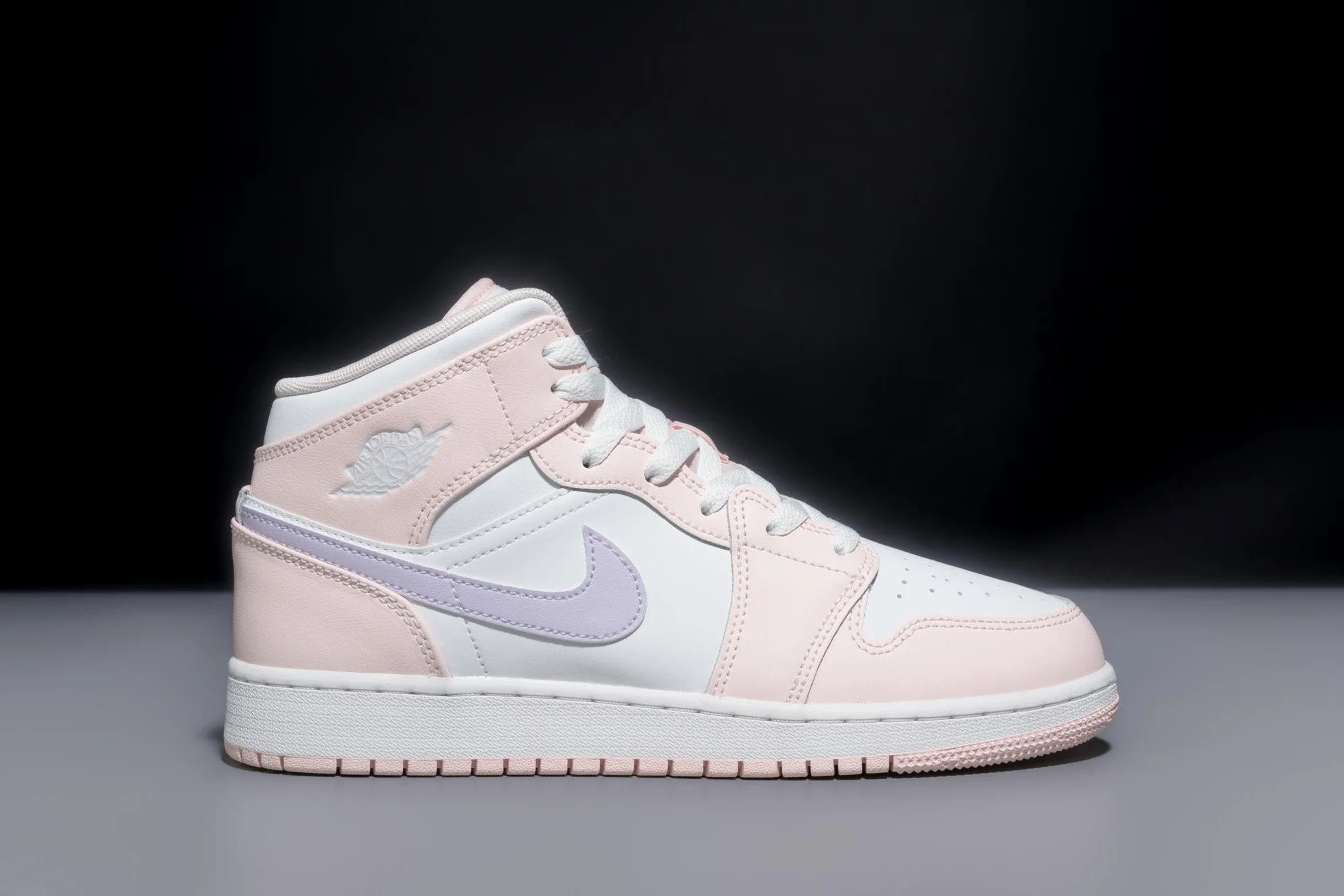 Air Jordan 1 Mid GS Pink Wash 38