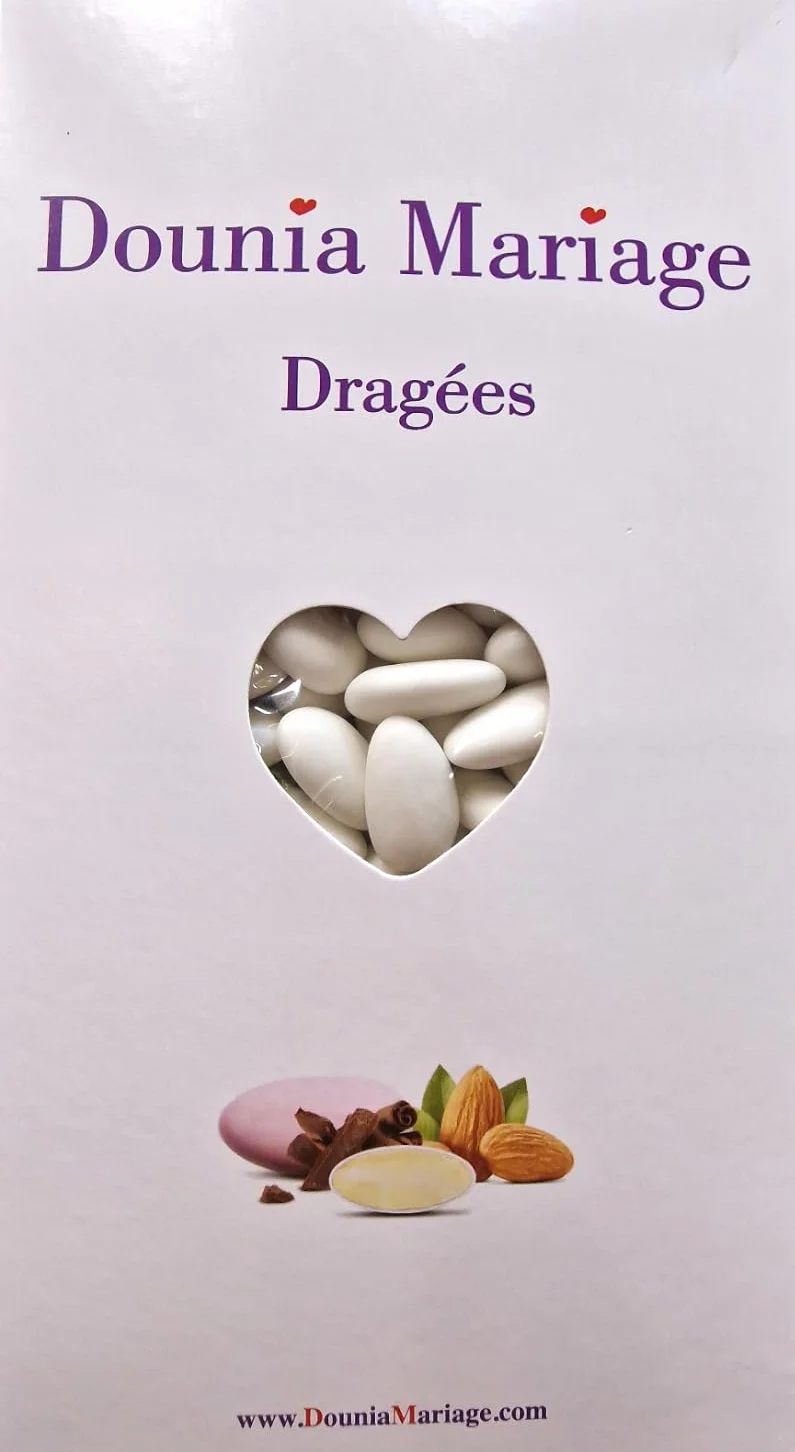 Dragée aux Chocolat 1Kg Blanc